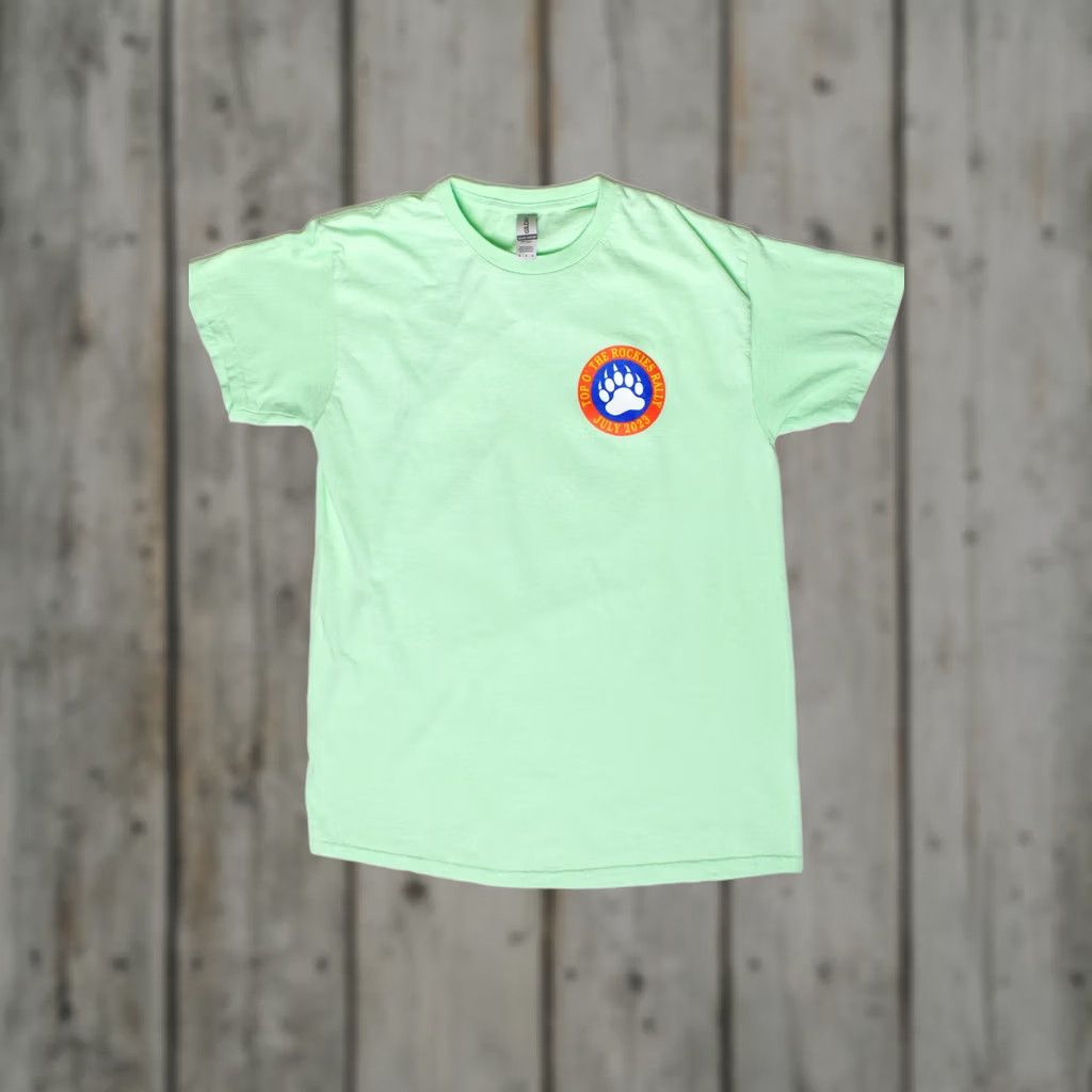 Gildan VINTAGE Top O' The Rockies Motorcycle Rally T-Shirt Unisex Adults Medium Green T-Shirt 2010s 2023 Mens Womens Size US M / EU 48-50 / 2 - 1 Thumbnail