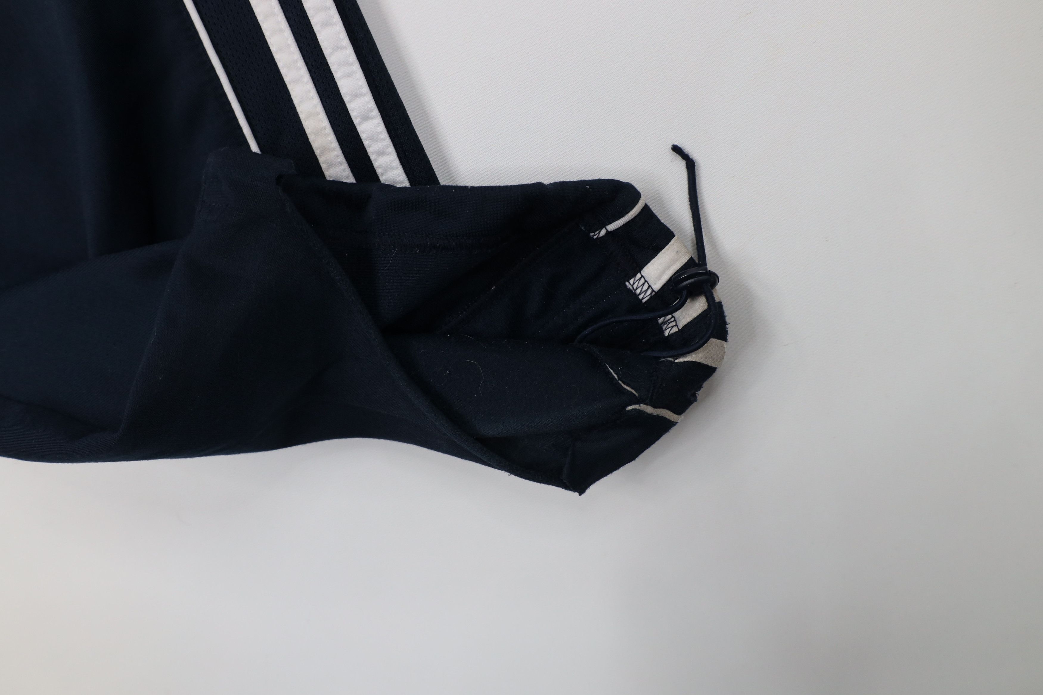 Adidas Vintage Y2K Adidas Spell Out Wide Leg Sweatpants Pants Blue Size US 38 / EU 54 - 5 Thumbnail