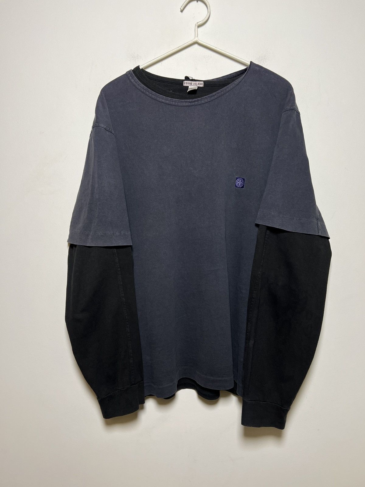 Stone Island Stone Island 90-00s Garment Dyed Tee – Made in Italy Size US XL / EU 56 / 4 - 17 Thumbnail