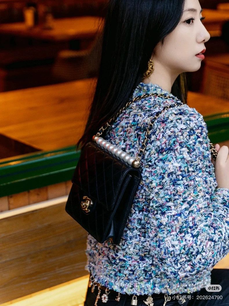 Chanel Chanel 21p blue pearl heavy industry woven jacket Size XS / US 0-2 / IT 36-38 - 6 Thumbnail