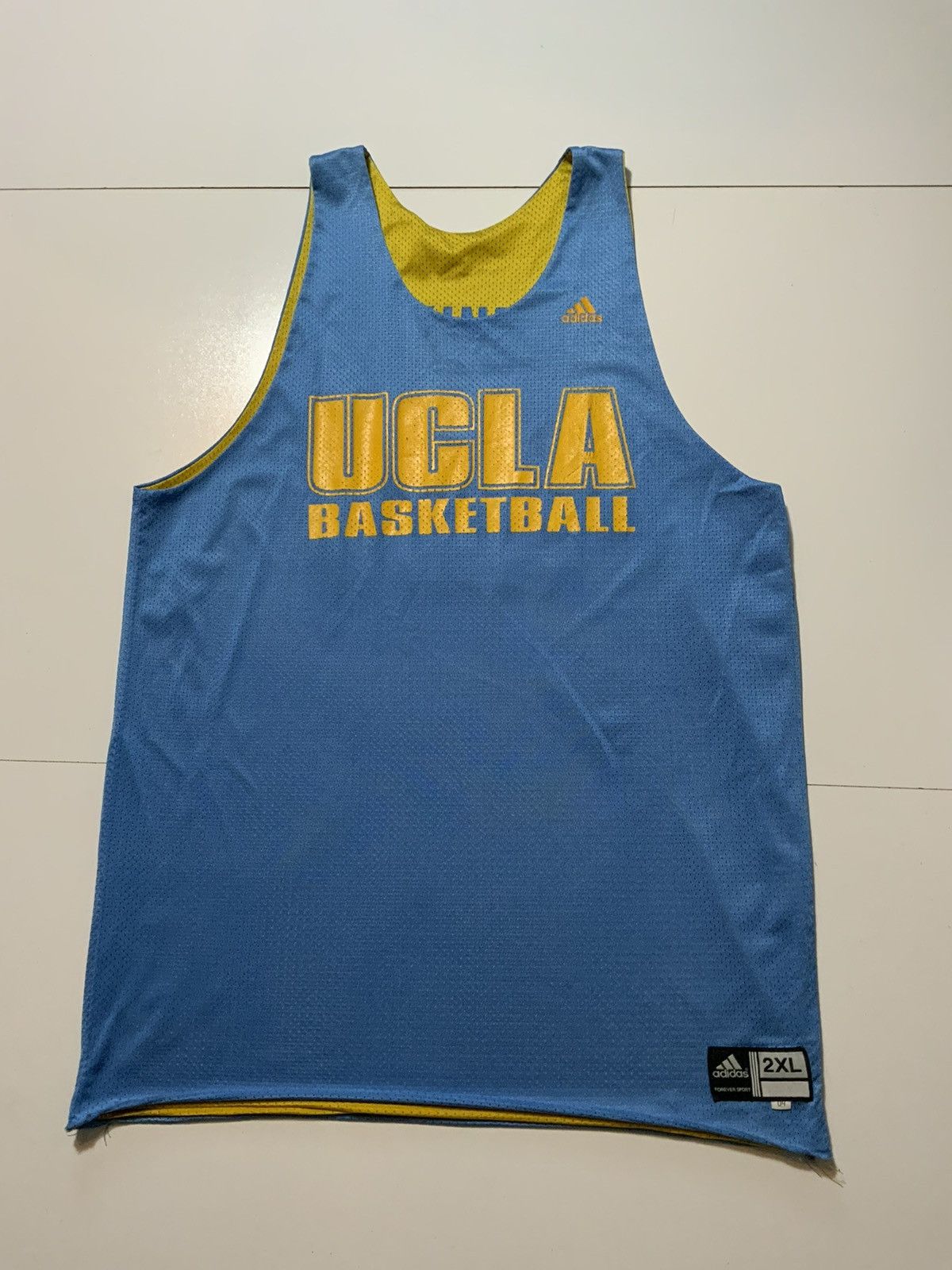 Adidas × NCAA UCLA Bruins Matt McKinney 2003-04 Reversible Practice Jersey Size US XXL / EU 58 / 5 - 1 Thumbnail