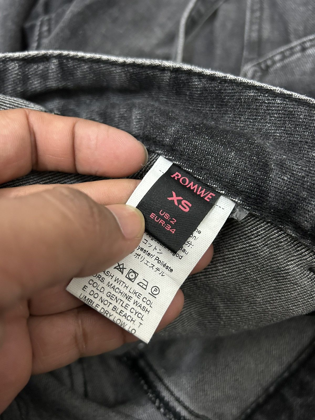 Tete Homme Romwe Cargo Bondage Flare Jeans Size US 28 / EU 44 - 13 Thumbnail