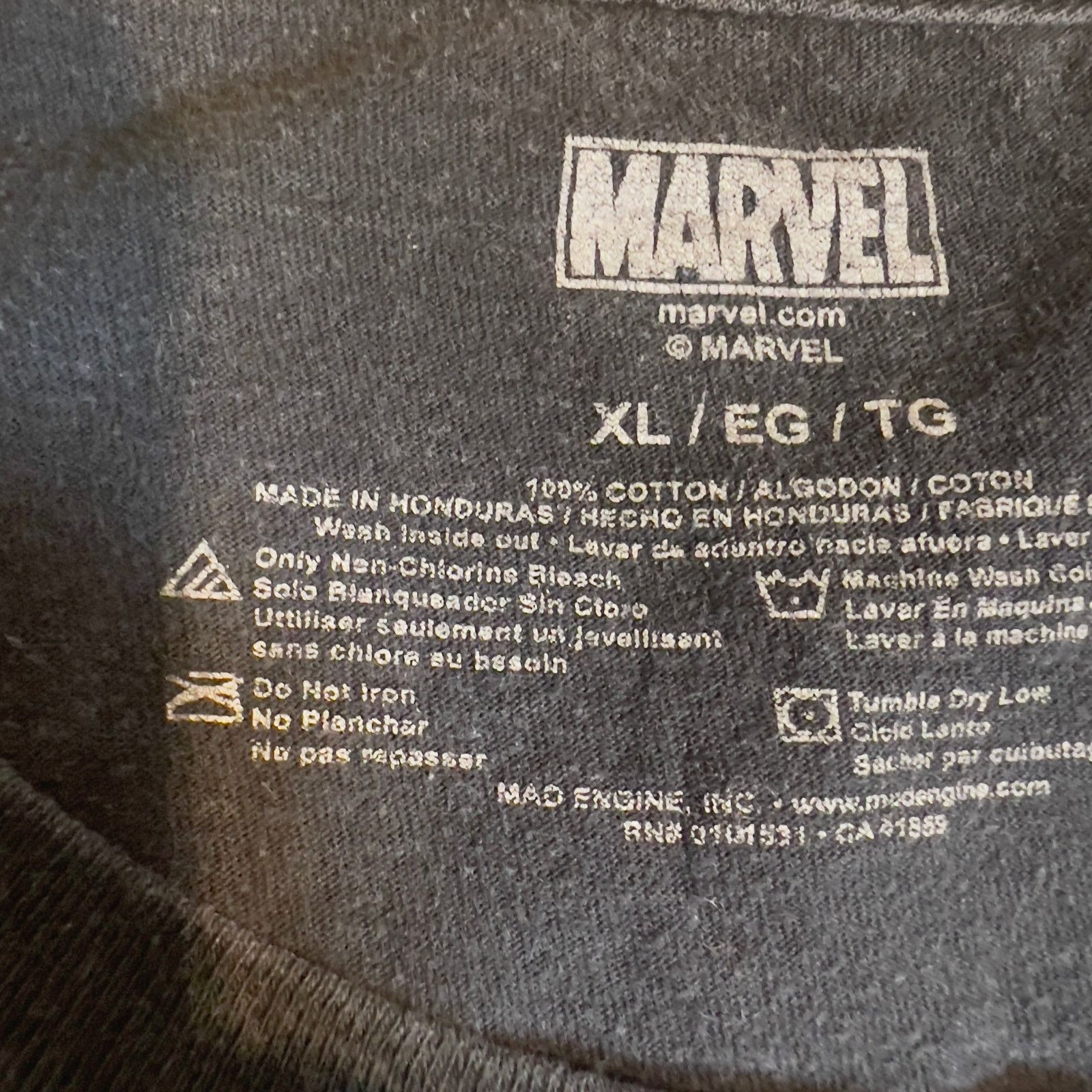 DC Comics Marvel Universe X-Men Comics Deadpool Logo T-Shirt Men's XL Size US XL / EU 56 / 4 - 4 Thumbnail