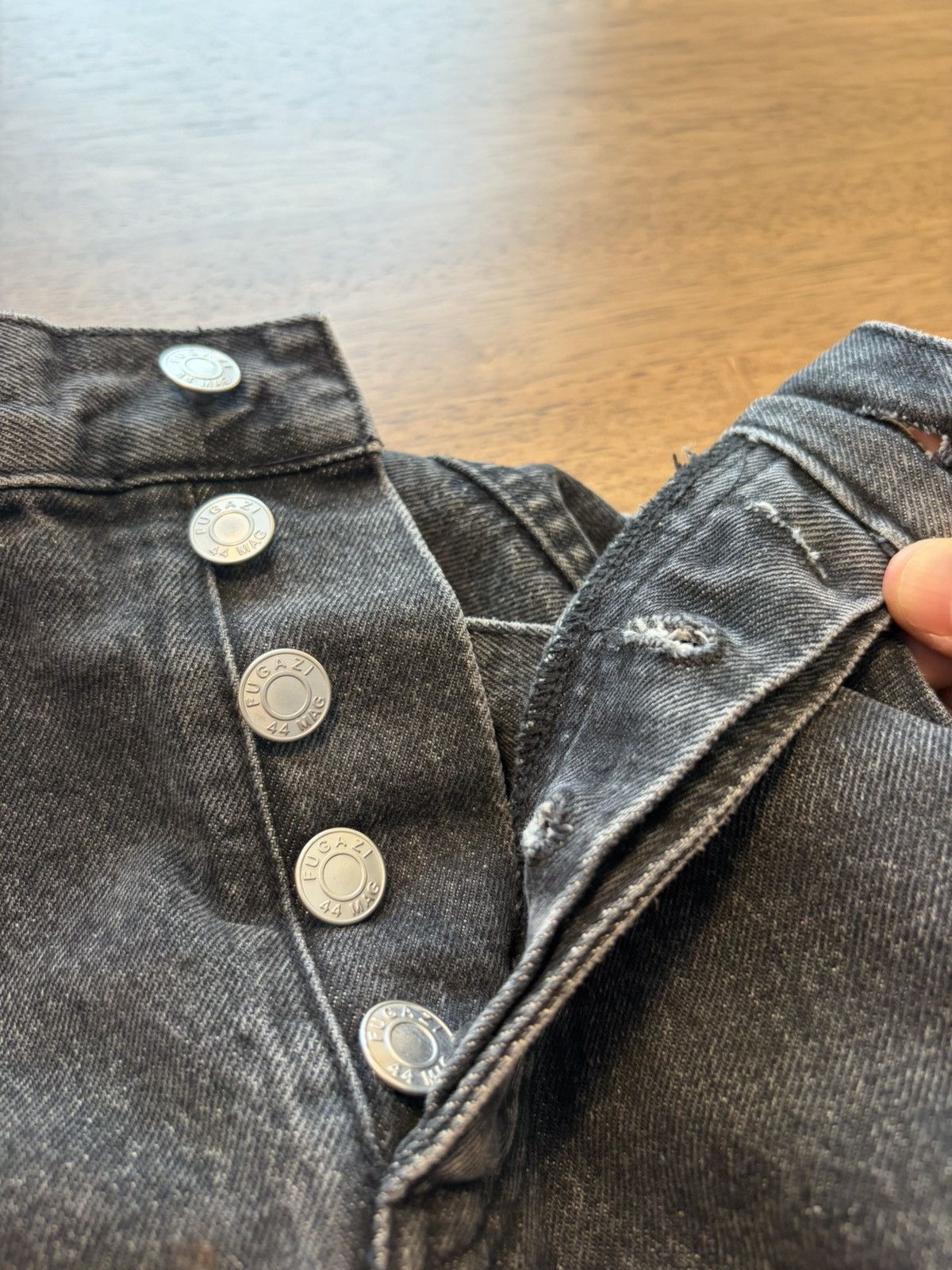 Fugazi Fugazi chain stitched denim Size US 34 / EU 50 - 7 Thumbnail
