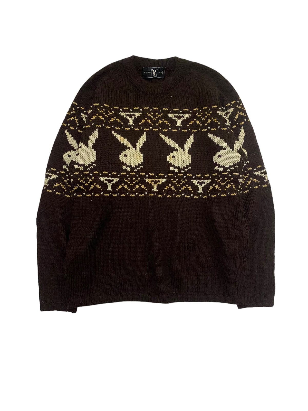 Playboy Playboy Trademark Bunny Logo Knitwear Size US S / EU 44-46 / 1 - 2 Thumbnail