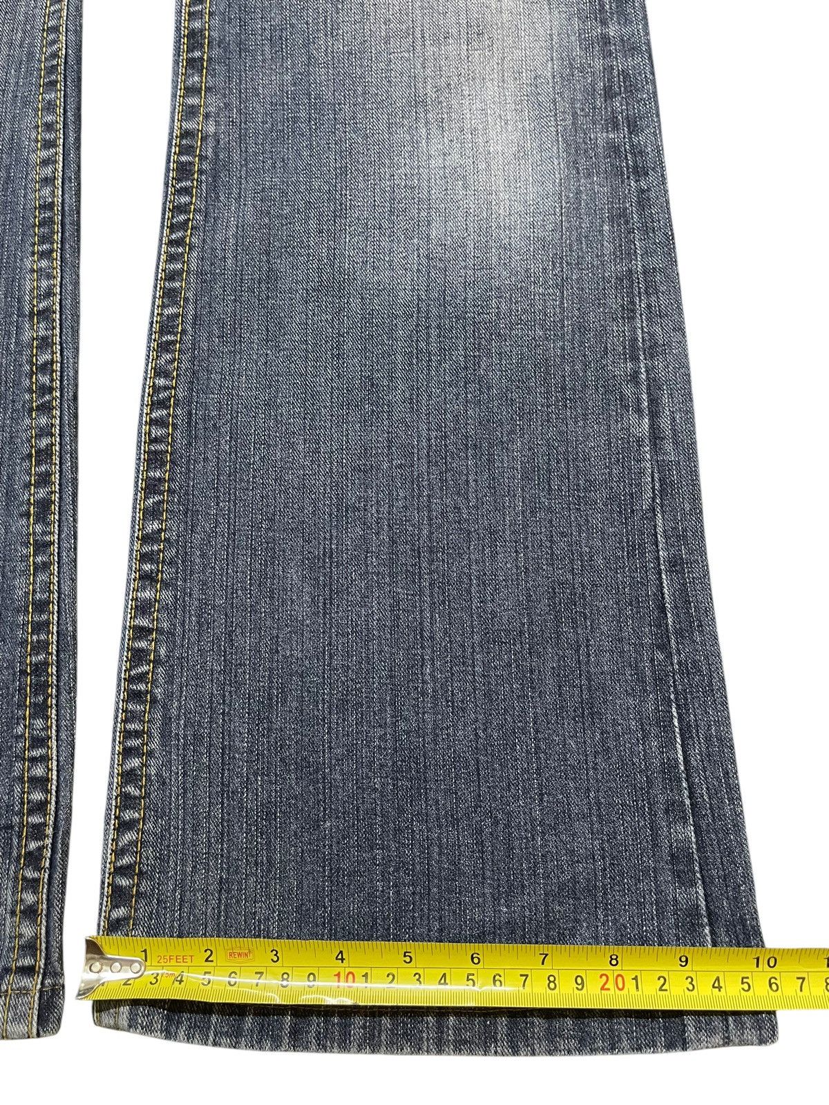Hysteric Glamour Vintage Japanese Brand Wash Studded Style Baggy Jeans Size US 33 - 17 Thumbnail