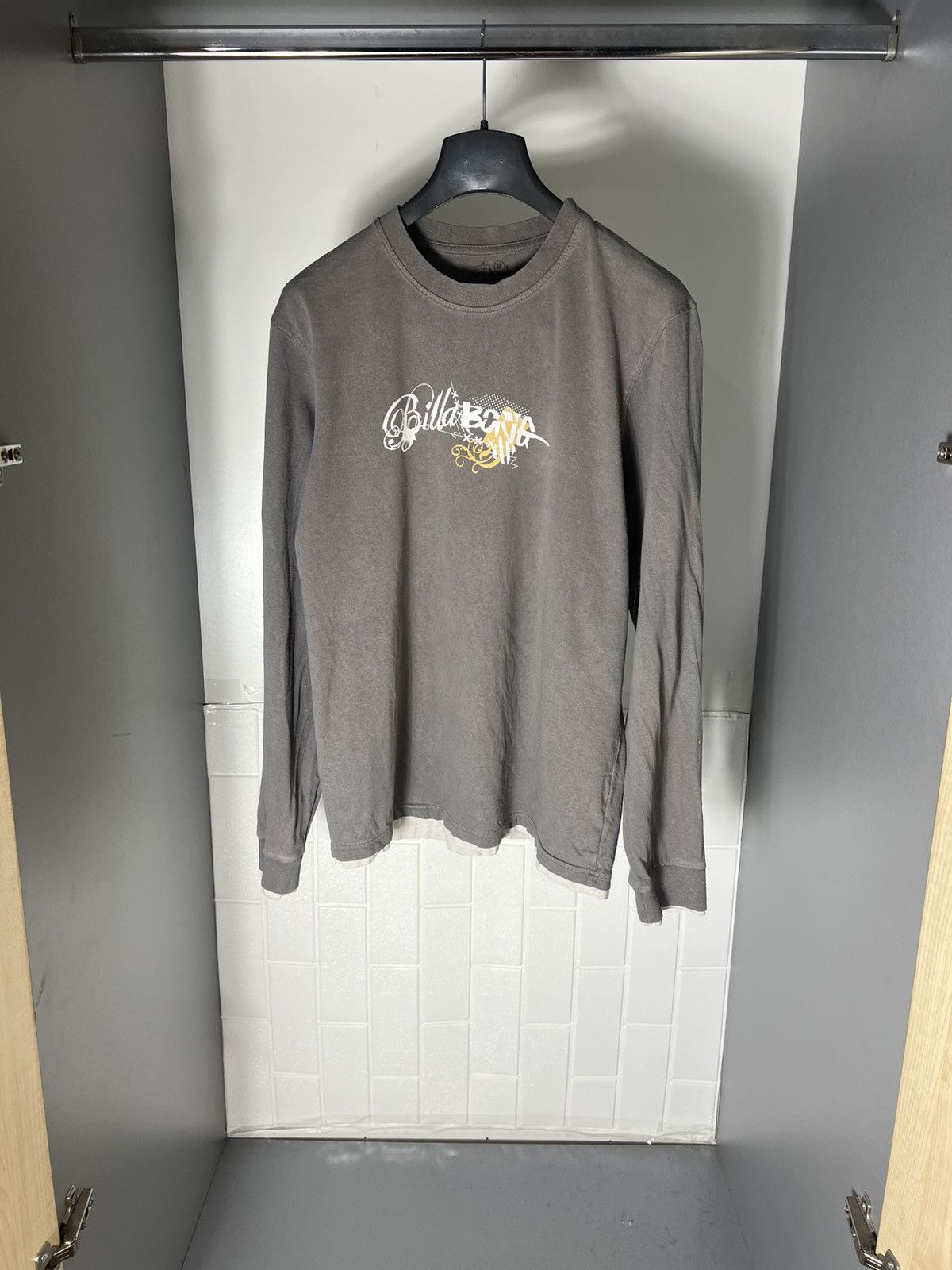 Billabong × Vintage VERY RARE BILLABONG DOUBLE PRINTED LONG SLEEVE T-SHIRT 90s Size US M / EU 48-50 / 2 - 2 Thumbnail