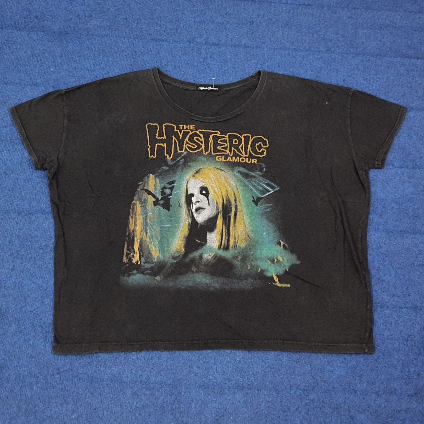 Hysteric Glamour Vintage Hysteric Glamour Gothic Cropped Boxy Shirt C276N1 Size XL / US 12-14 / IT 48-50 - 1 Thumbnail