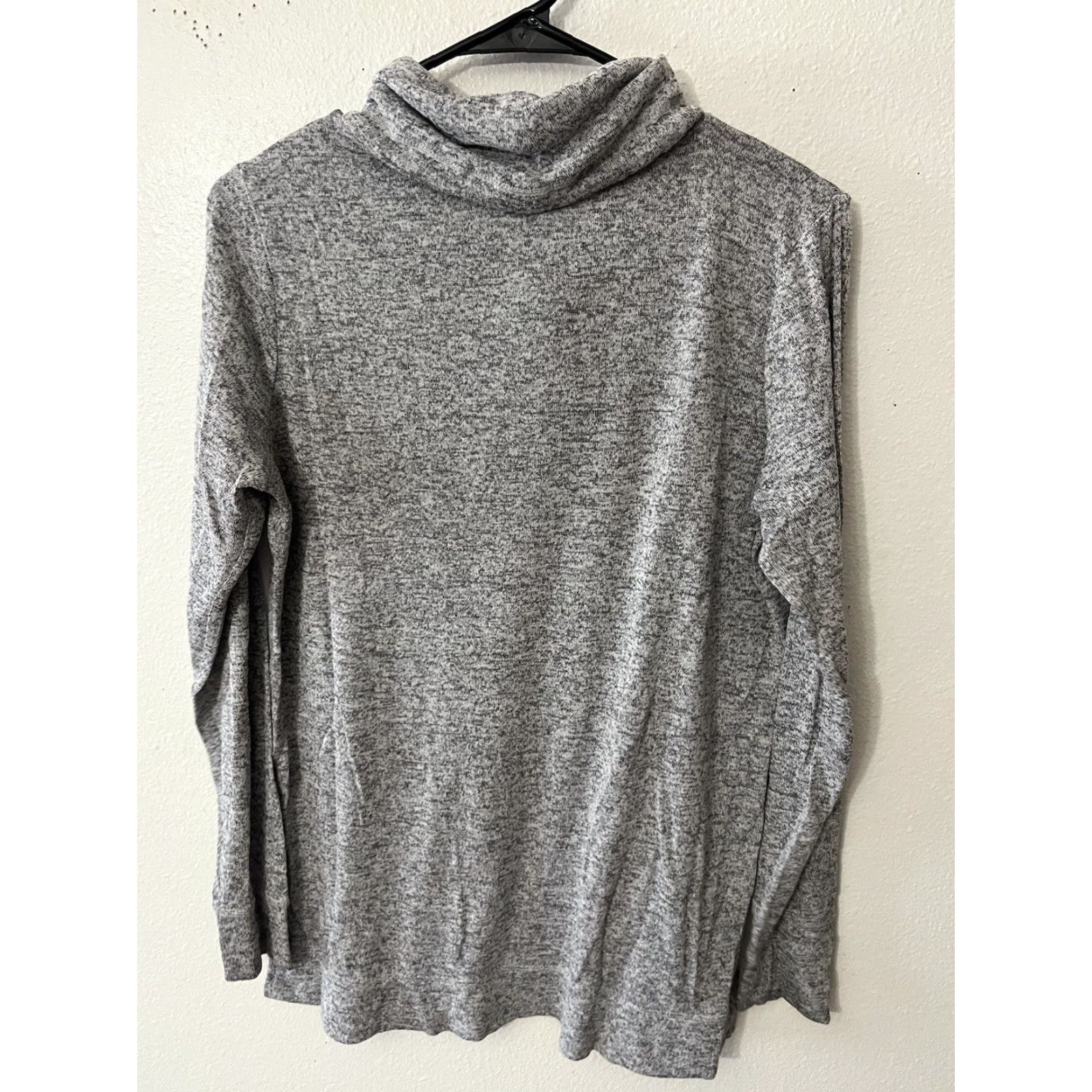 Gap Gap Body Womens Gray Long Sleeve Mock Neck Sweater M Size Medium Pullover Dress Code: None Size M / US 6-8 / IT 42-44 - 3 Thumbnail