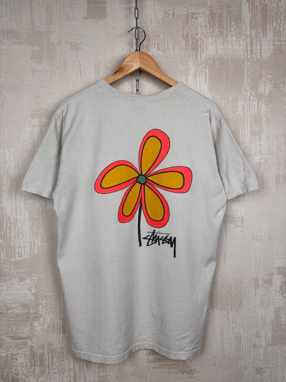 Stussy Stussy Withered Flower Tee | Grailed