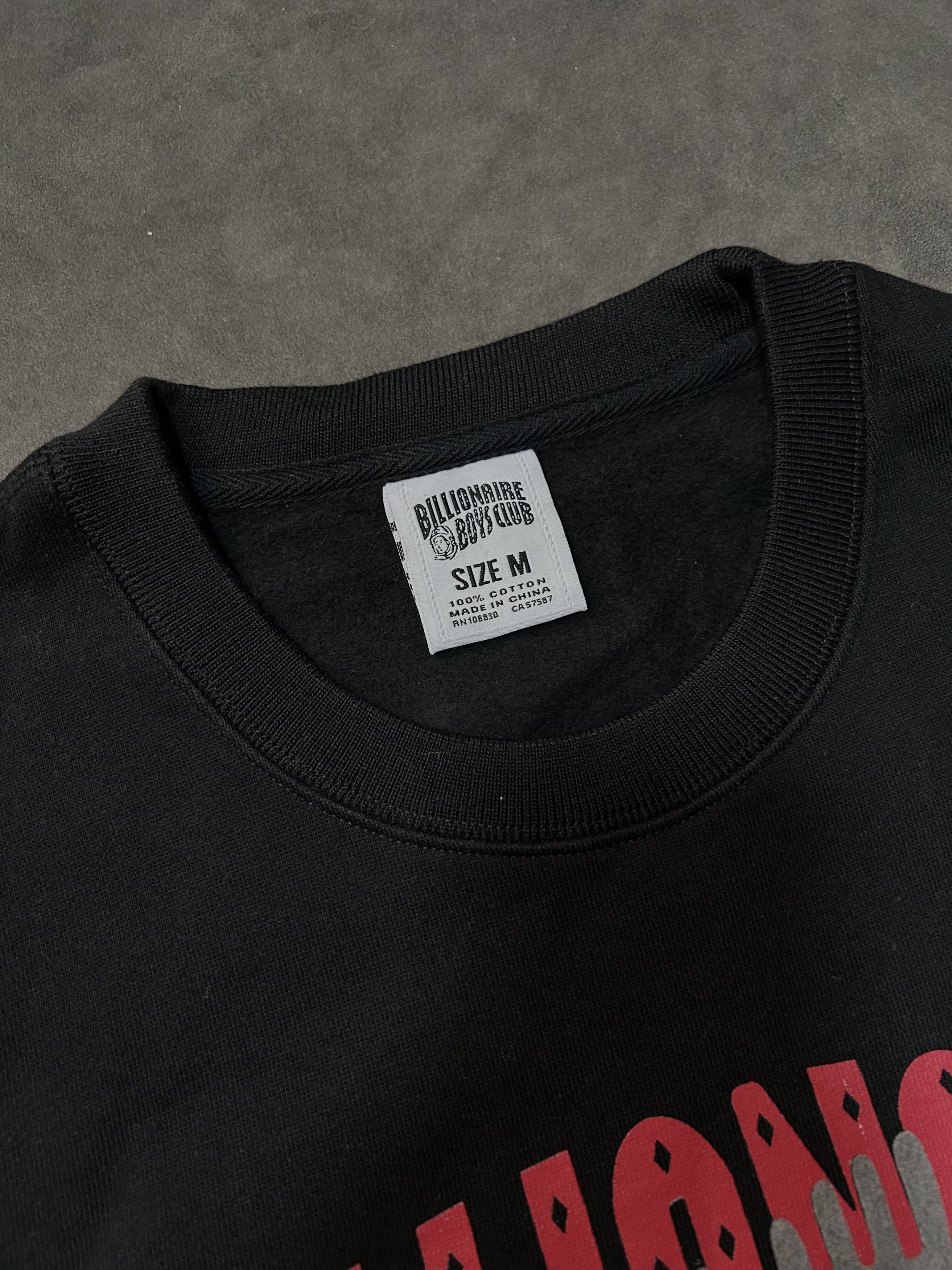 Billionaire Boys Club Billionaire Boys Club Classic Logo Christmas Sweatshirt BLK Size US M / EU 48-50 / 2 - 5 Thumbnail