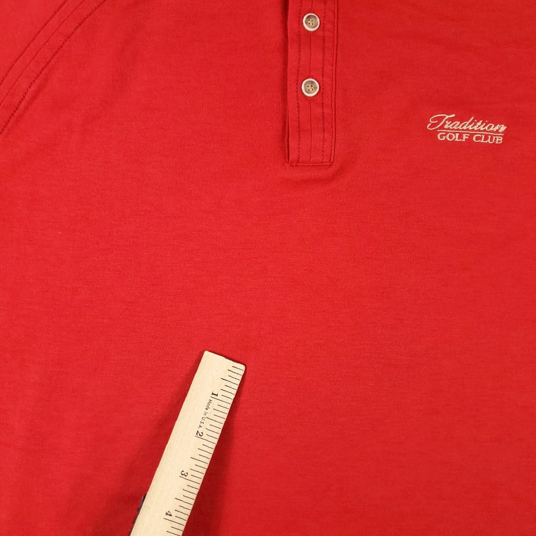 Tommy Bahama Tommy Bahama Polo Shirt Red Mens Large Short Sleeve Casual Golf Size US L / EU 52-54 / 3 - 5 Thumbnail
