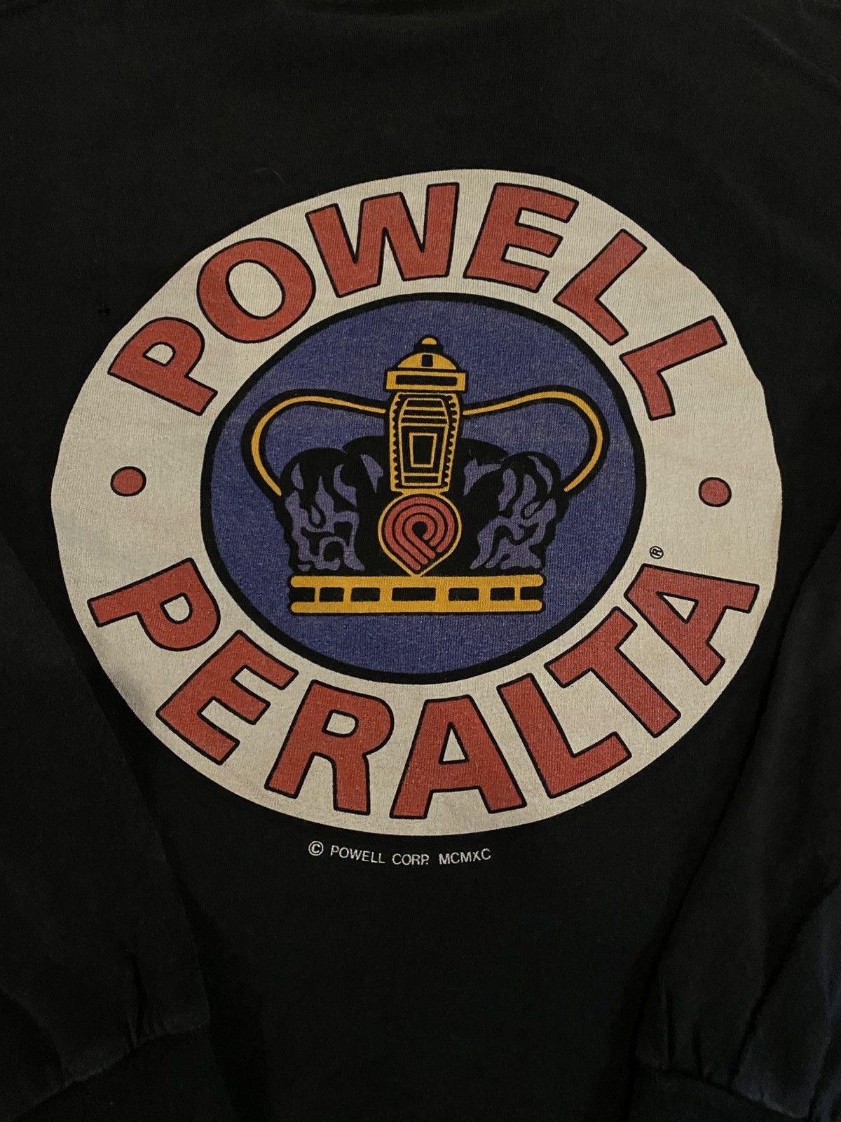 Powell Peralta Vintage 2014 Powell Peralta Supreme Skateboard L/S T Shirt Size US S / EU 44-46 / 1 - 3 Thumbnail