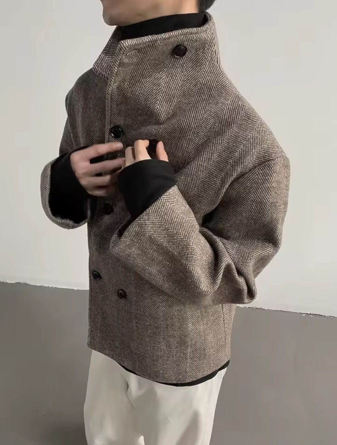 Other Designer Warm Retro Vintage Style Luxury Coat Size US L / EU 52-54 / 3 - 2 Thumbnail