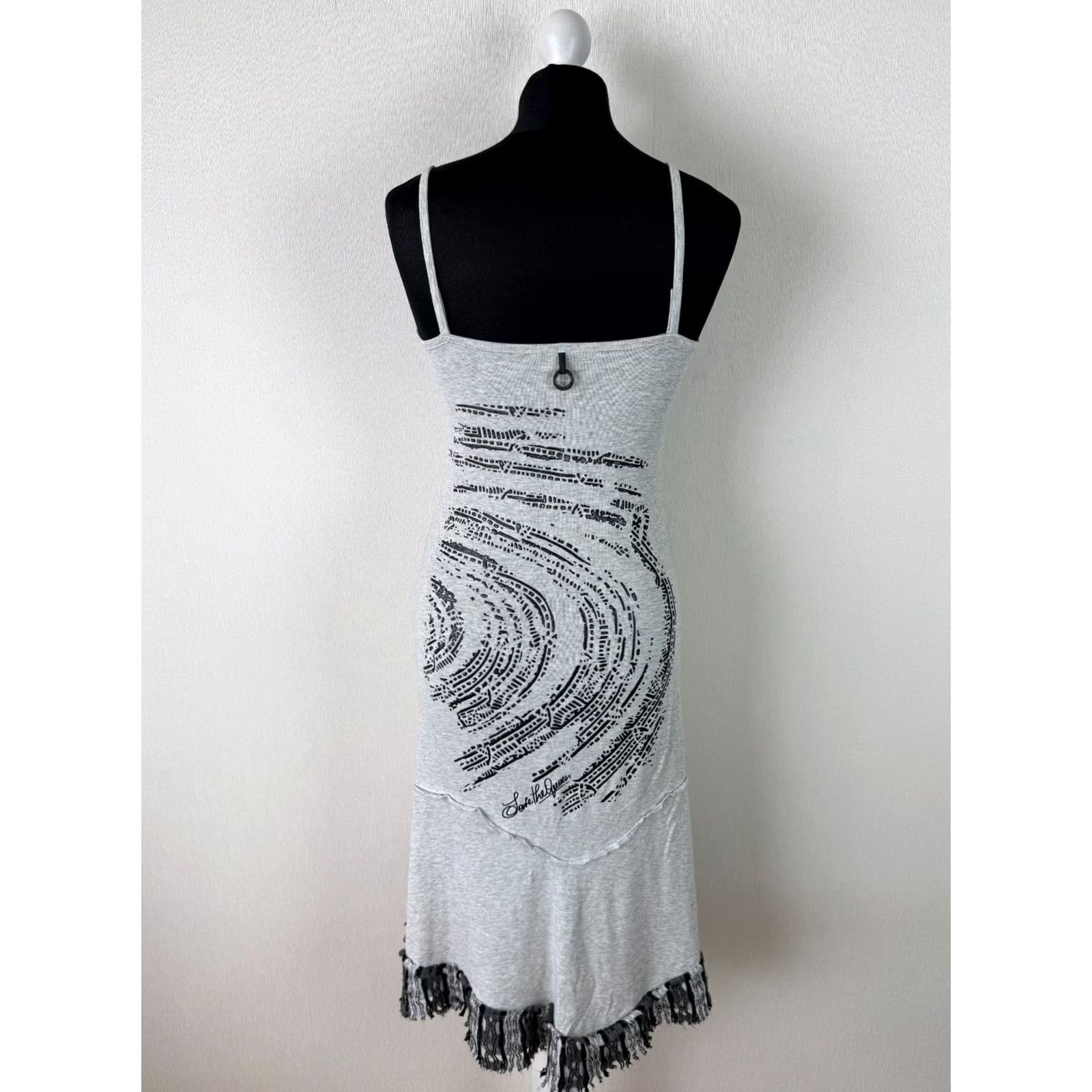 Vintage Save the Queen Dress Womens L Multicoloured Knee Length Dress Size L / US 10 / IT 46 - 3 Thumbnail