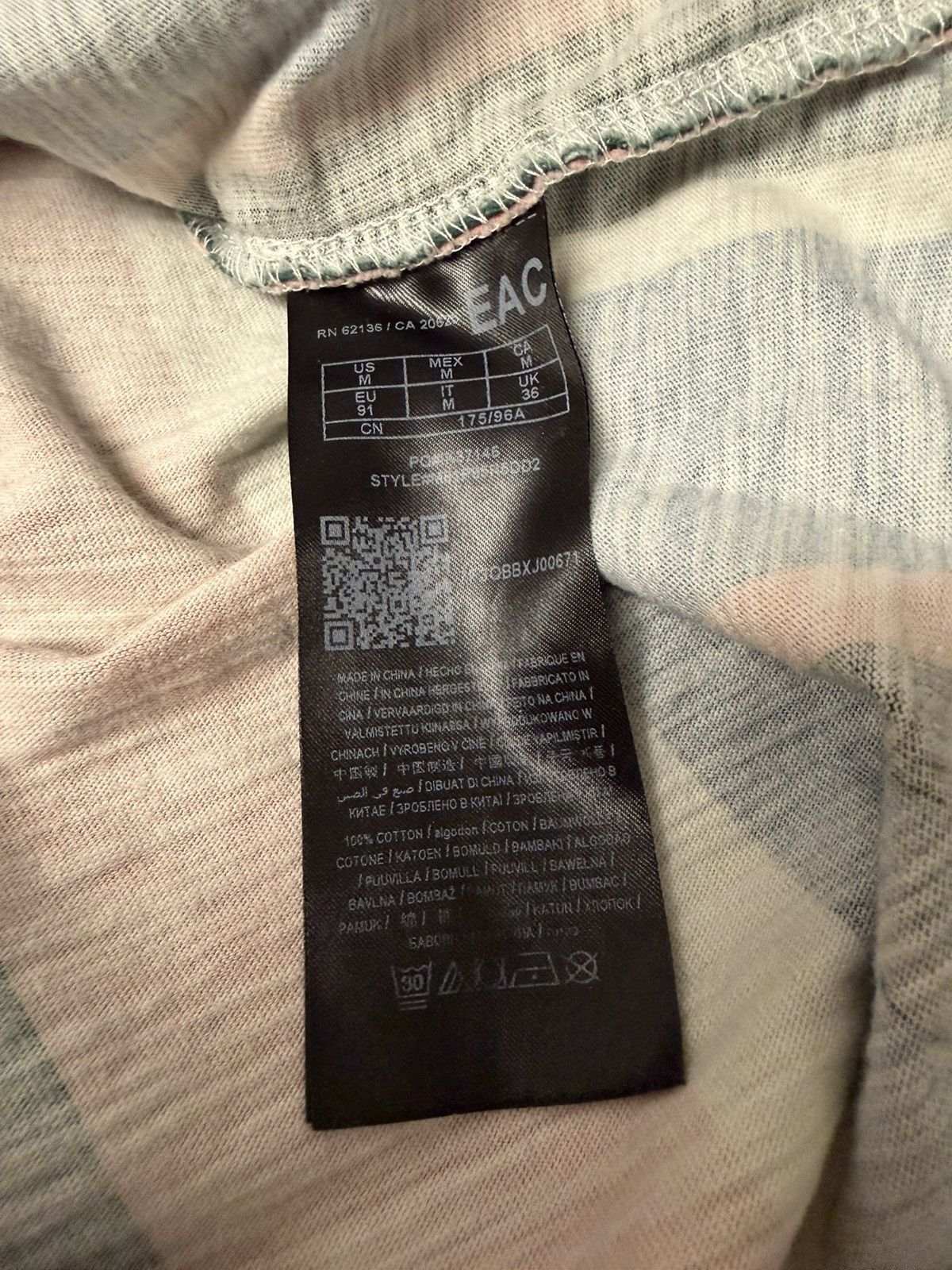 Guess Multi Color Striped Tee Size US M / EU 48-50 / 2 - 5 Thumbnail