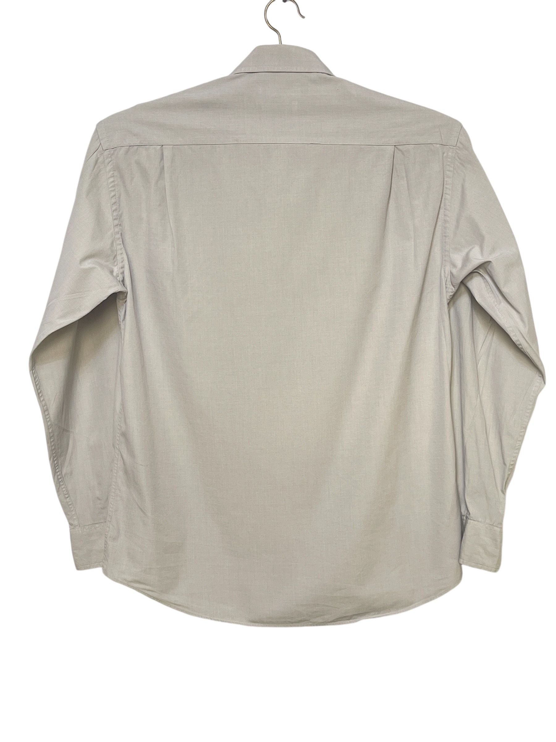 Yves Saint Laurent 🔥 YSL Yves Saint Laurent shirt size M beige grey cotton Size US M / EU 48-50 / 2 - 4 Thumbnail