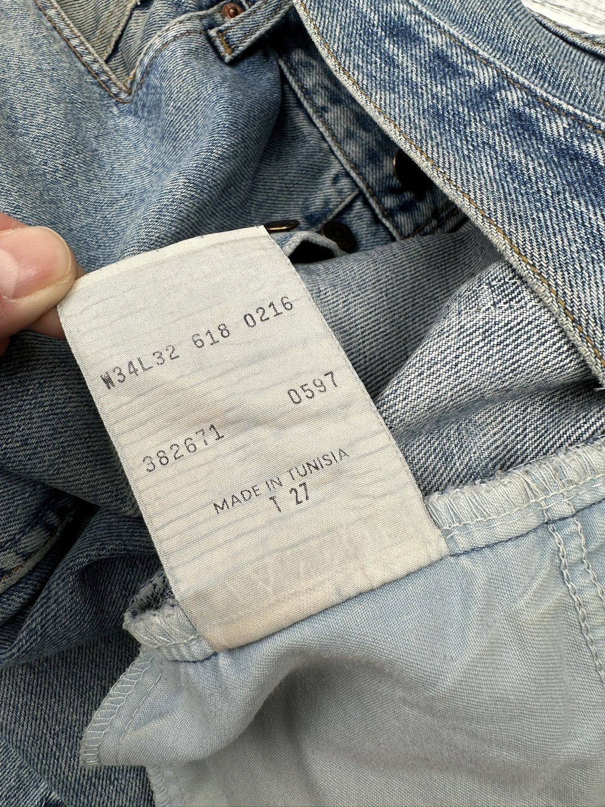 Levi's Vintage Levi's 618 Orange Tab Distressed Jeans Ripped Denim Size US 34 / EU 50 - 16 Thumbnail