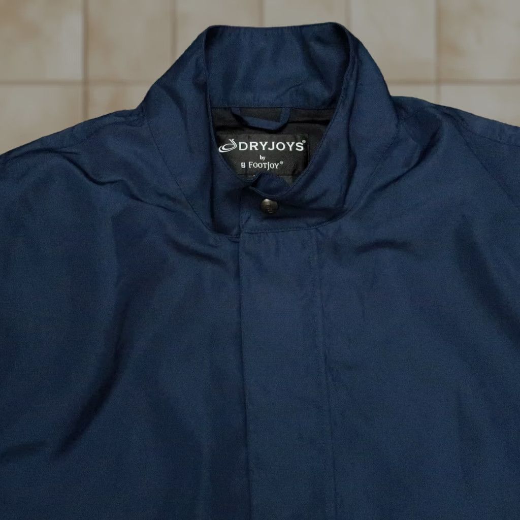 Footjoy FootJoy Vest Mens L Blue DryJoys Golf Quarter Zip Pockets Windbreaker Size US L / EU 52-54 / 3 - 1 Thumbnail