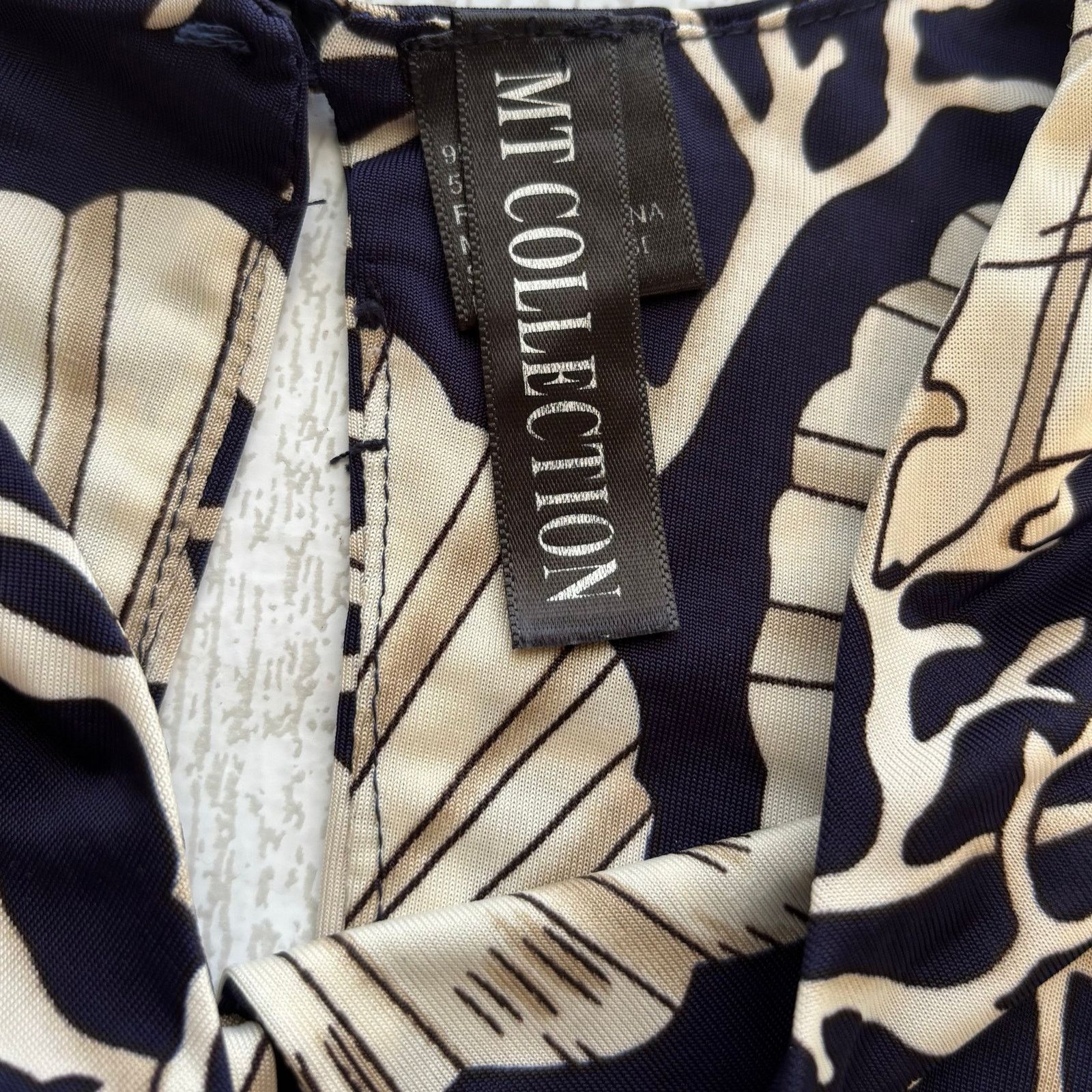 Other MT COLLECTION Navy Blue Nautical Print Maxi Dress Size Small Size S / US 4 / IT 40 - 9 Thumbnail