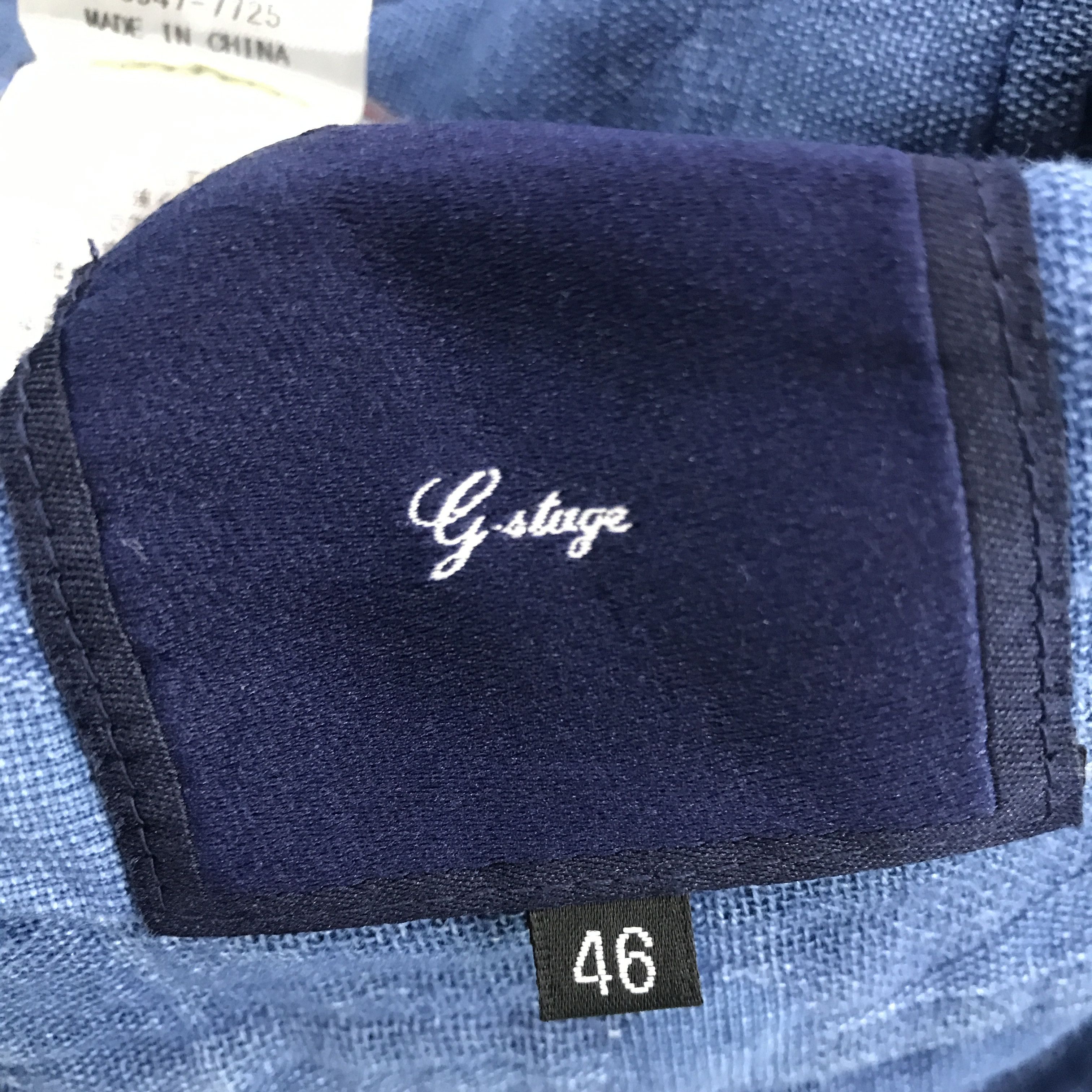 Blue Blue Japan × Indigo × Japanese Brand Japan G Stage Indigo style Blazer coat jacket Size US M / EU 48-50 / 2 - 9 Thumbnail
