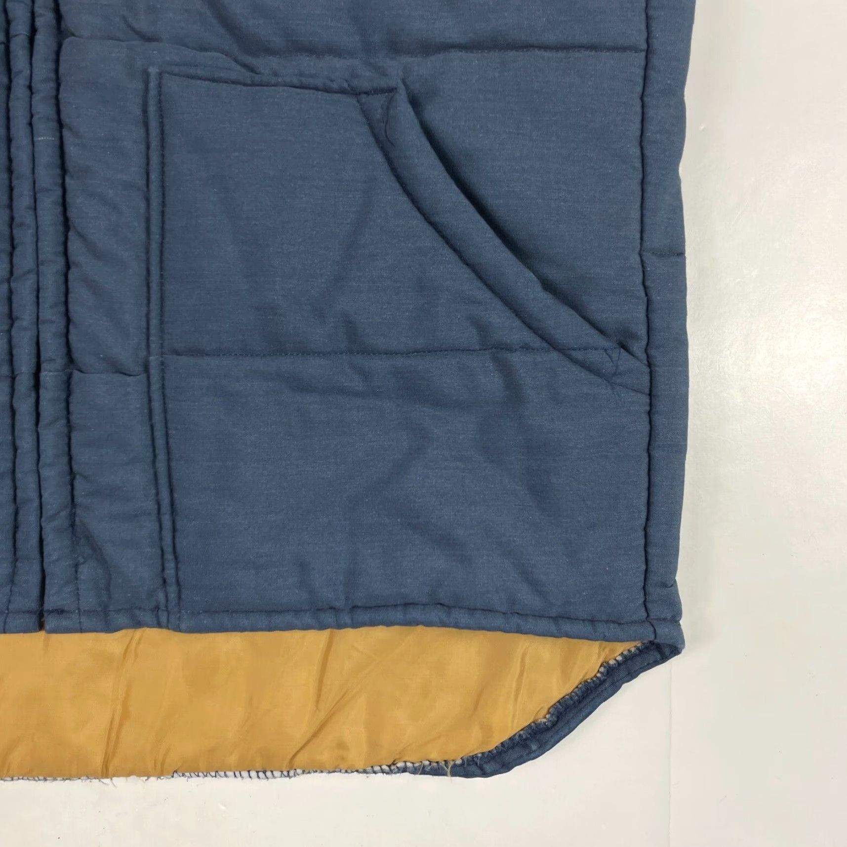 Vintage VINTAGE Keith Stuart Vest Mens Large Blue Puffer Full Zip Quilted Hiking 60s USA Size US L / EU 52-54 / 3 - 4 Thumbnail