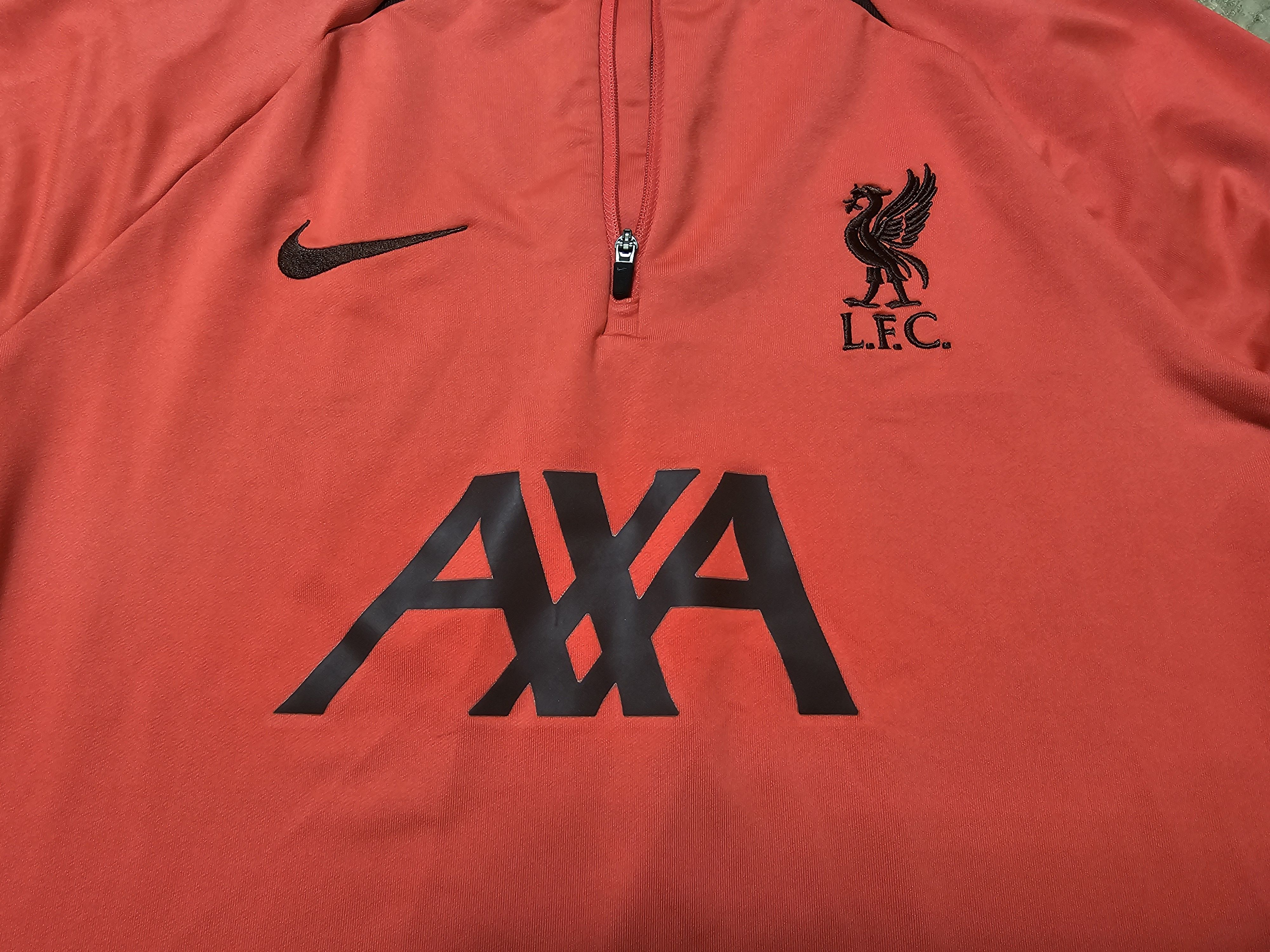 Nike LIVERPOOL 2022 2023 WOMEN FOOTBALL TOP SOCCER JACKET 1/3 ZIP Size S / US 4 / IT 40 - 3 Thumbnail