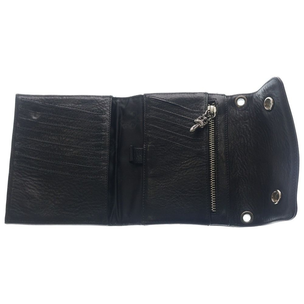 Chrome Hearts Chrome Hearts Big Spoon Cross Wallet Black Size ONE SIZE - 6 Thumbnail