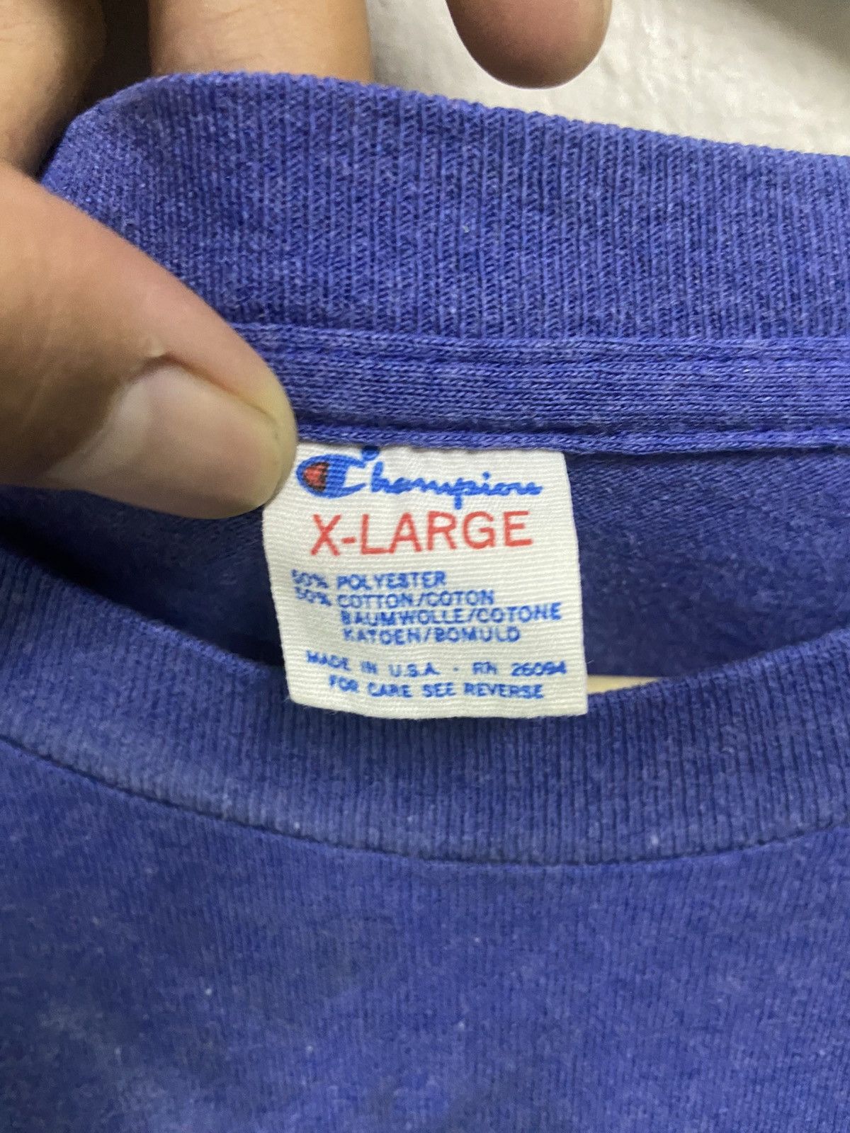 Champion × Vintage Champion Chicago Cubs Vintage T-Shirt Tee Size US XL / EU 56 / 4 - 4 Thumbnail