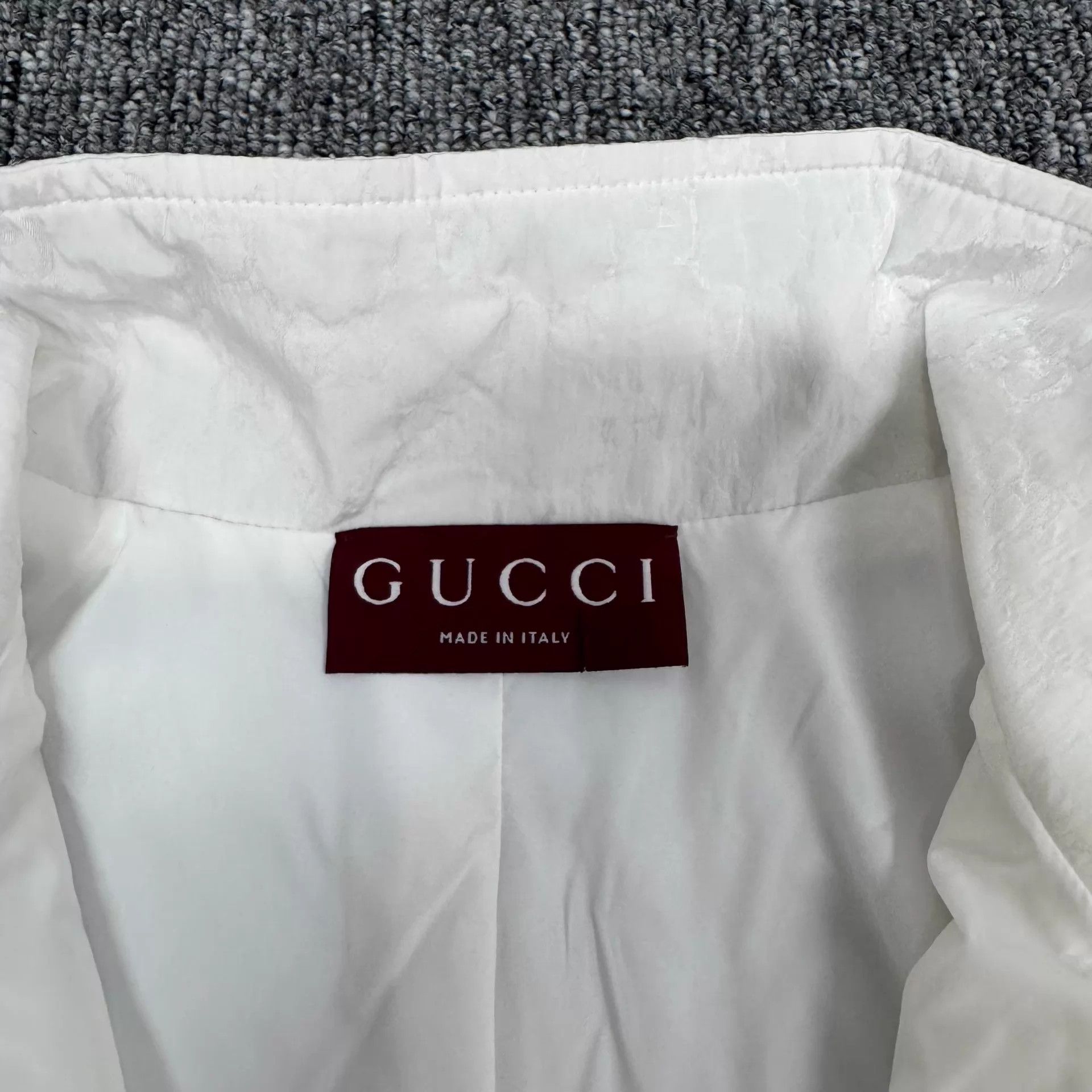 Gucci Gucci GG Allover Black Lines Oversized Jkt S NWT Size S / US 4 / IT 40 - 6 Thumbnail