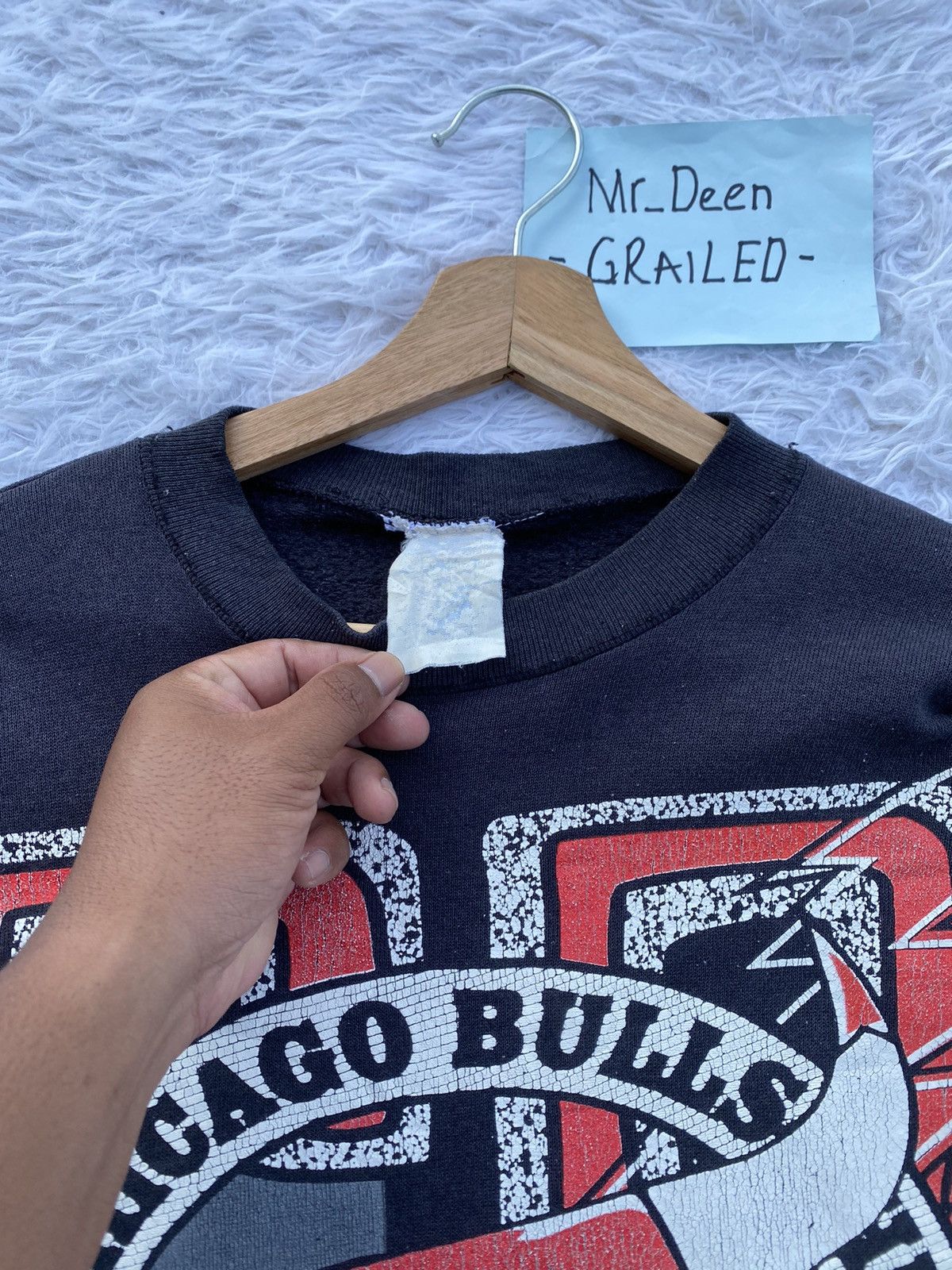 NBA Rare Vintage 90s Chicago Bulls Sweater Size US M / EU 48-50 / 2 - 9 Thumbnail