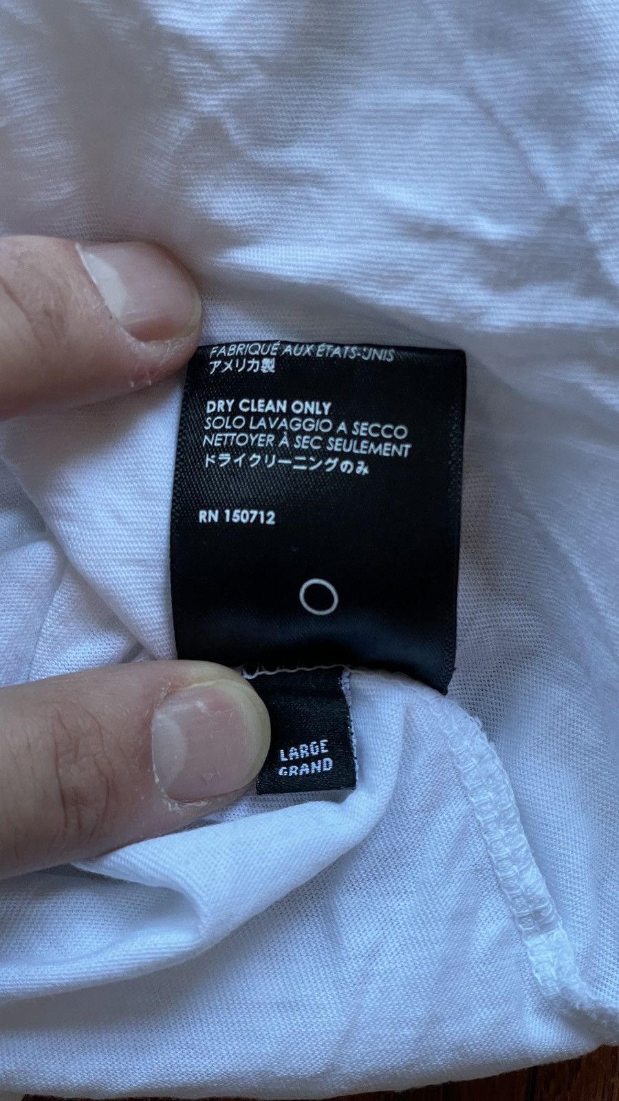 Amiri Amiri Logo Tee Size US XL / EU 56 / 4 - 5 Thumbnail