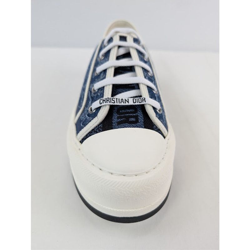 Dior o1rshd1 Walk'n'Dior Platform Sneaker Blue Stonewashed Effect Size US 11 / IT 41 - 15 Thumbnail