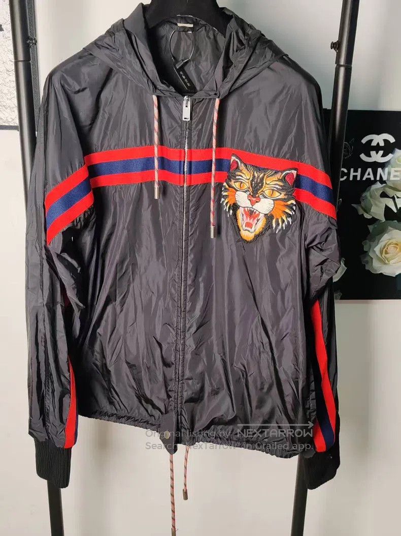 Gucci Gucci Tiger nylon jacket Size US S / EU 44-46 / 1 - 1 Thumbnail