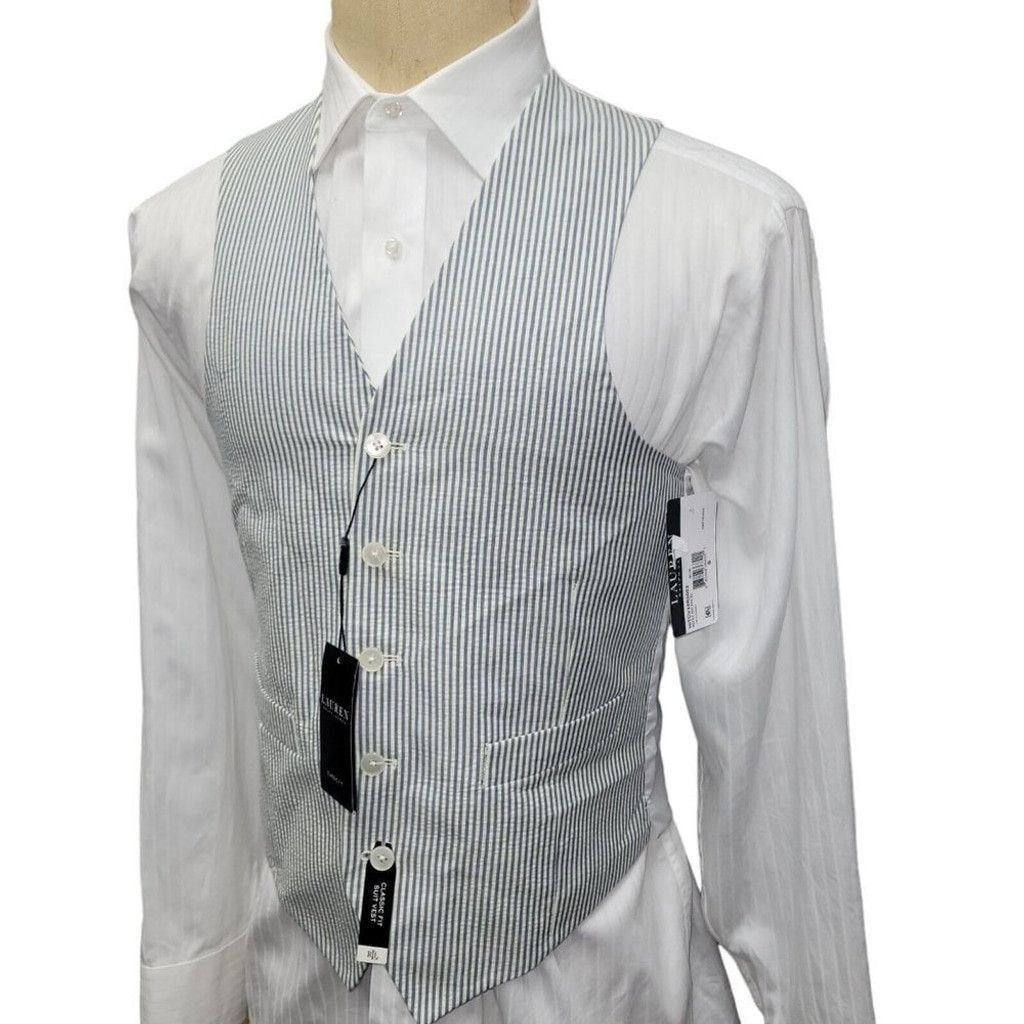 Lauren Ralph Lauren Lauren By Ralph Lauren Classic Fit Hitchcock Vest. Small Size US S / EU 44-46 / 1 - 5 Thumbnail