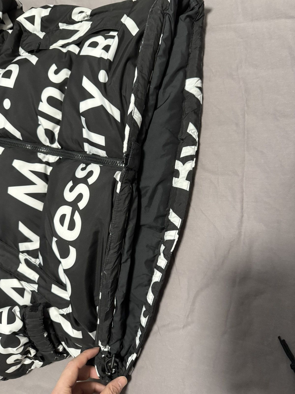 Supreme × The North Face Supreme tnf the north face black bamn nuptse Jacket Size US L / EU 52-54 / 3 - 8 Thumbnail