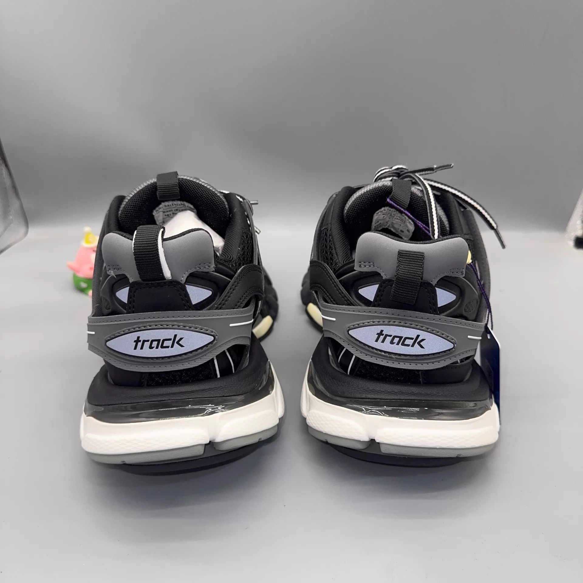 Balenciaga Balenciaga Track Black & Gray 41 Size US 8 / EU 41 - 3 Thumbnail
