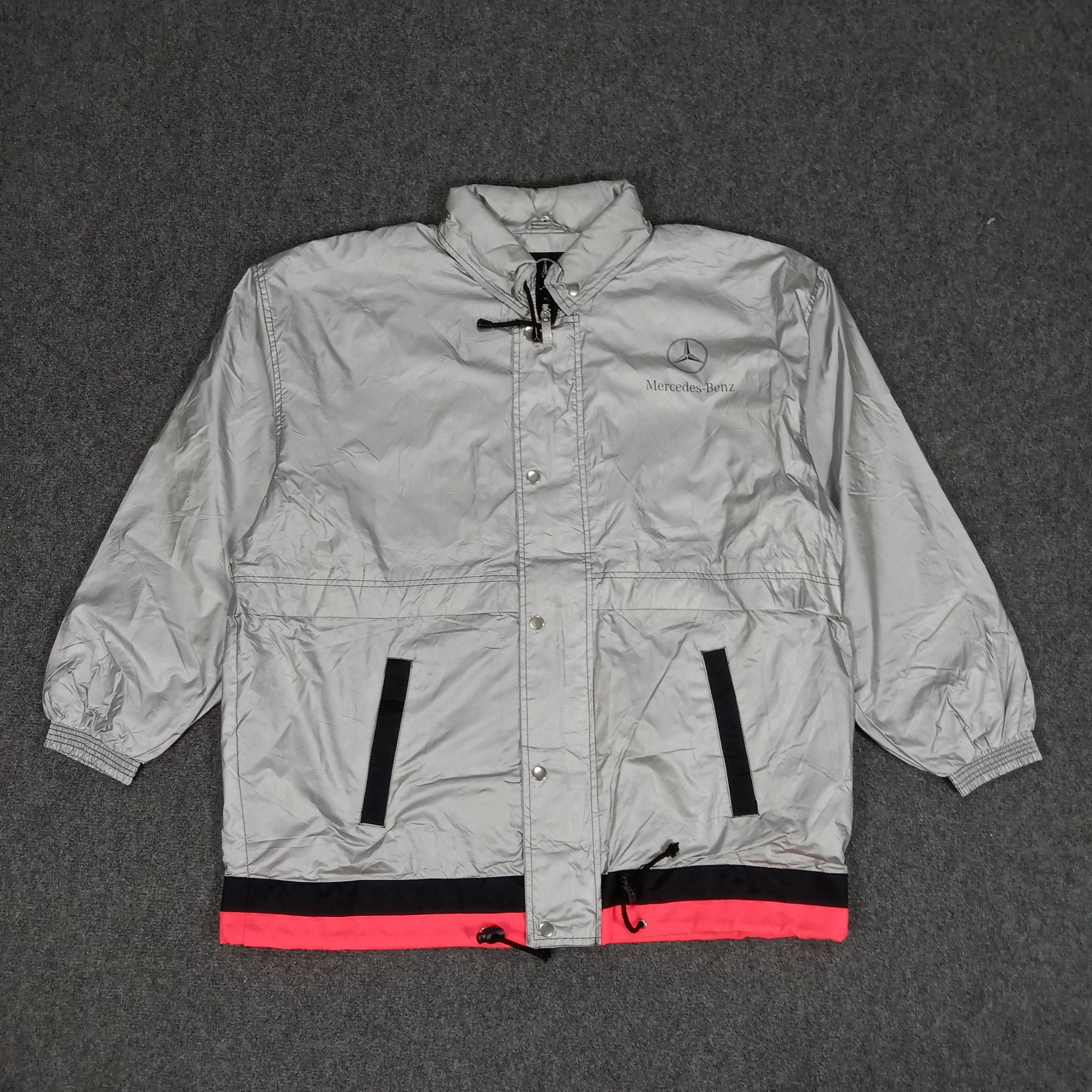 Mercedes-Benz × Vintage Mercedes Benz Germany Racing Team Windbreaker Jacket Size US XXL / EU 58 / 5 - 1 Thumbnail