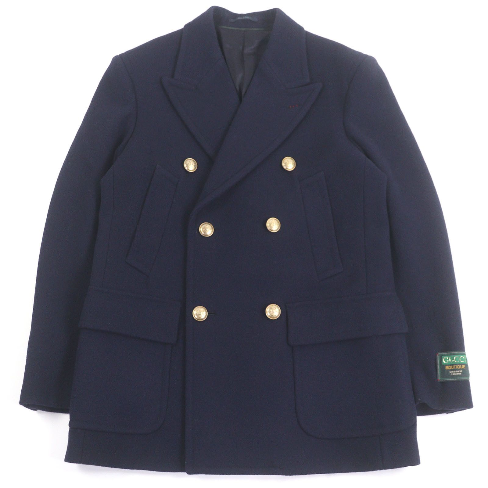 Gucci Gucci Gucci Chester Wool Coat Others Outerwear 715703 DUTY FREE for USA Size ONE SIZE - 1 Thumbnail