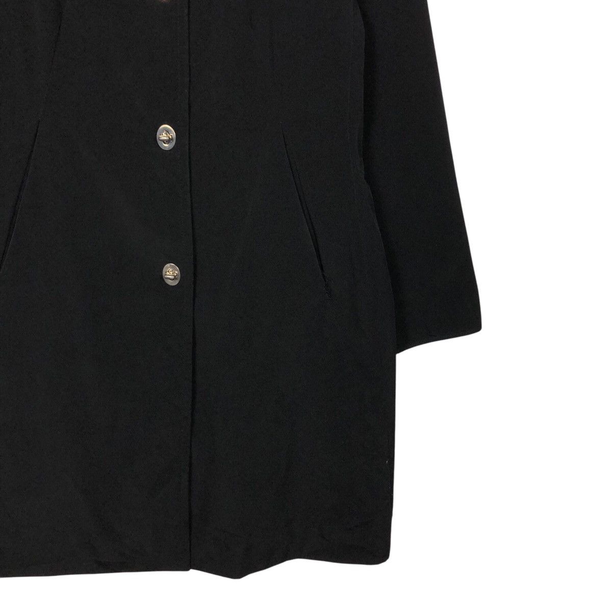 Vintage 📌Rich Black Vintage Long Jacket Anne Klein Coat Size US XL / EU 56 / 4 - 6 Thumbnail