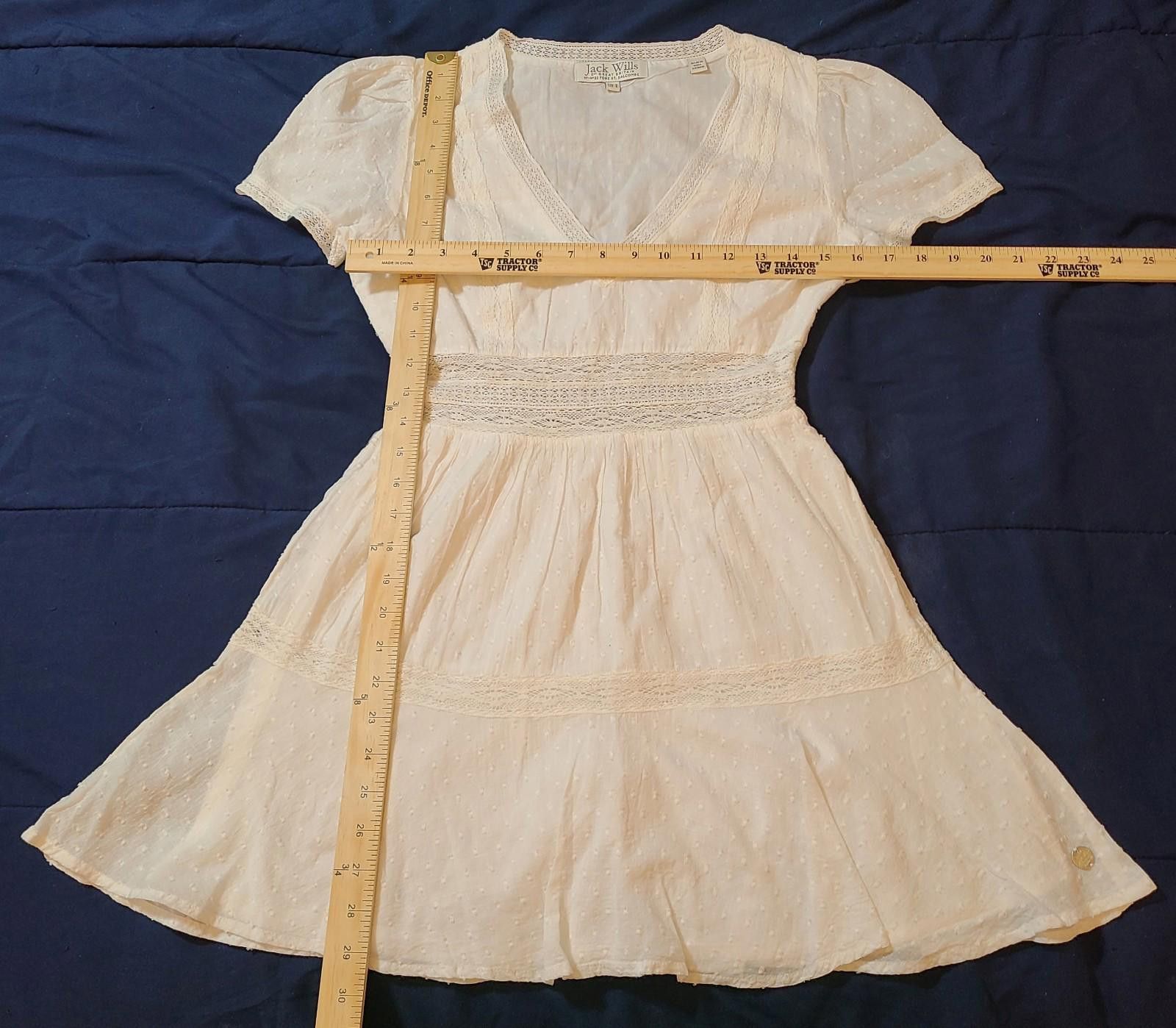 Jack Wills Jack Willis Tara Prairie Dress Womens St Salcombe Size US4 Size S / US 4 / IT 40 - 3 Thumbnail