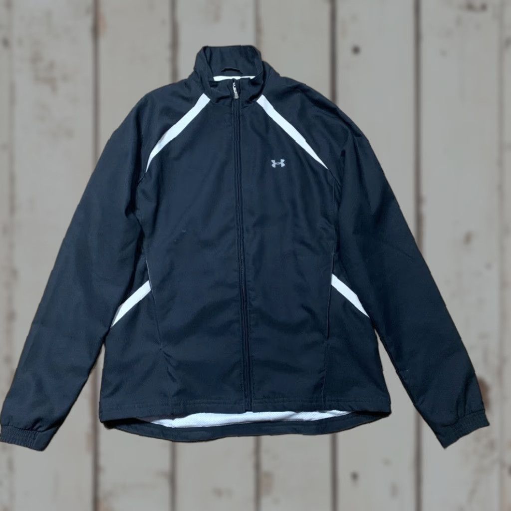 Under Armour Under Armour Black Jacket Small Unisex Adults S Polyester Basic Jacket Men/Women? Size US S / EU 44-46 / 1 - 1 Thumbnail