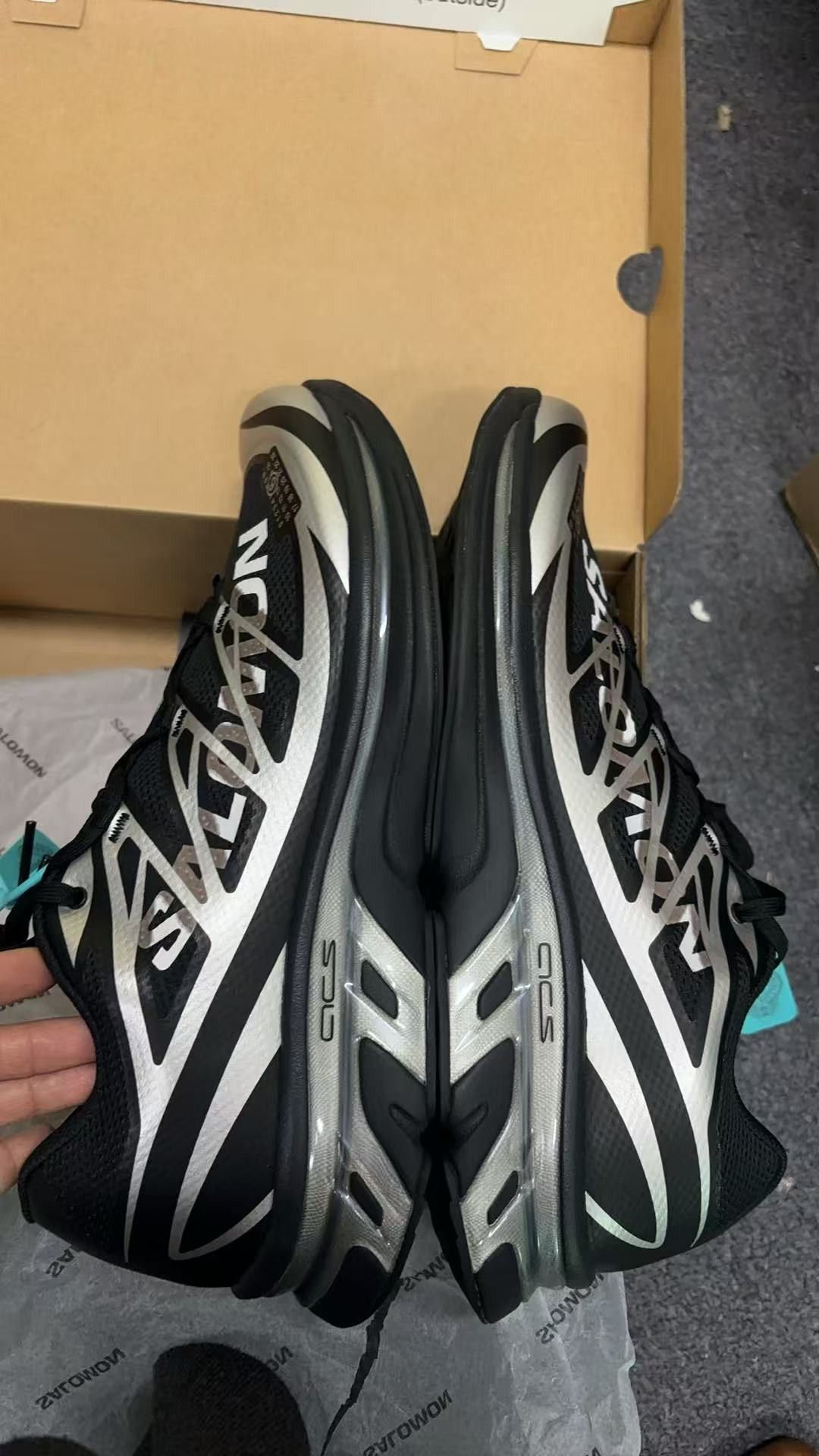 Salomon Salomon Low-Top Sneakers Size US 12.5 / EU 45-46 - 5 Thumbnail