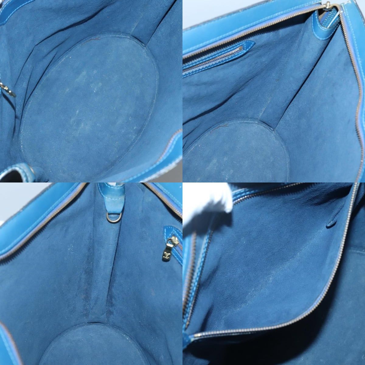 Louis Vuitton LOUIS VUITTON Epi Saint Jacques Shopping Shoulder Bag Blue Size ONE SIZE - 12 Thumbnail