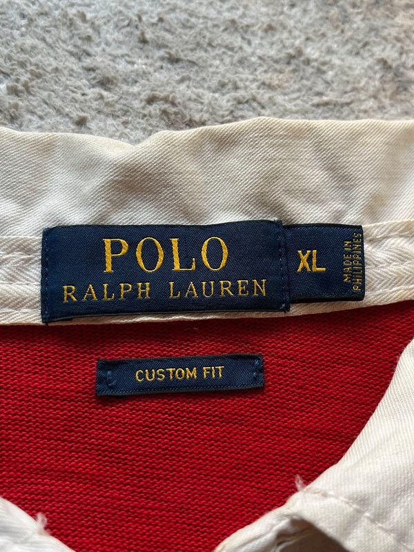 Polo Ralph Lauren Polo Ralph Lauren Sz XL Scribble Rugby Size US XL / EU 56 / 4 - 2 Thumbnail