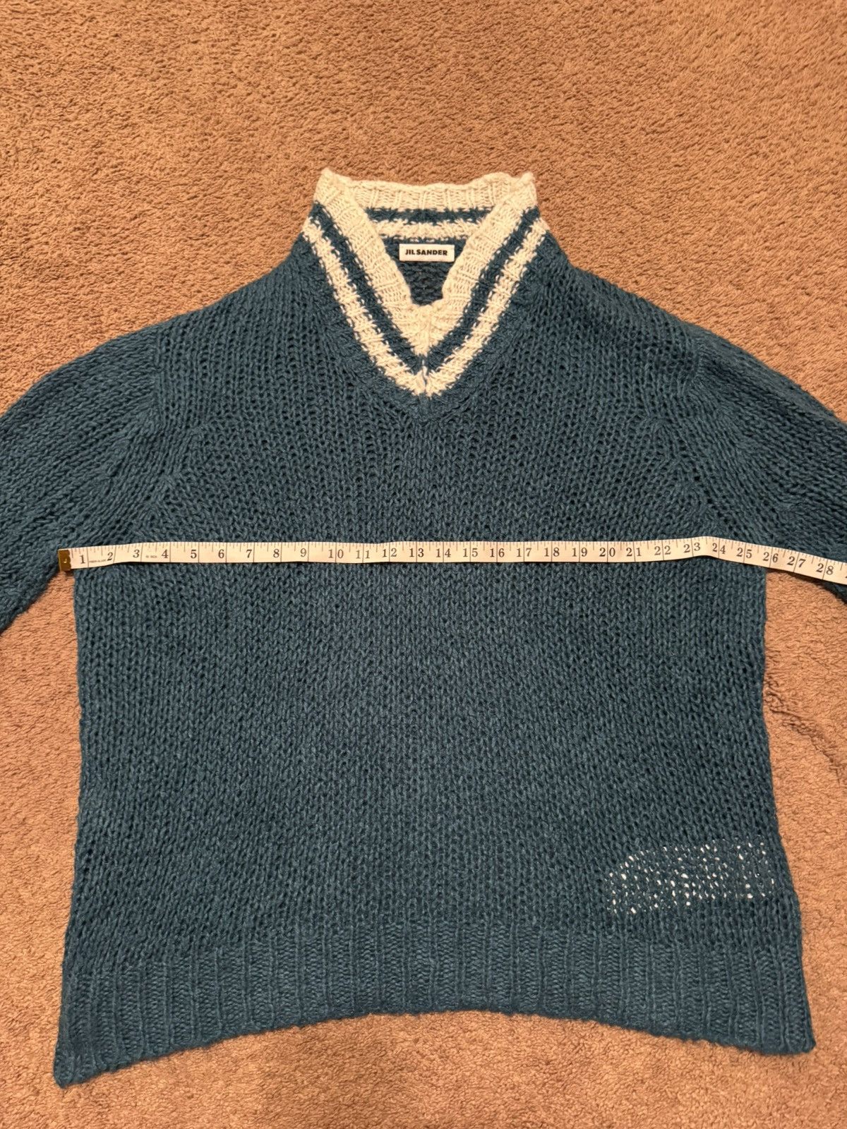 Jil Sander Linen Sweater