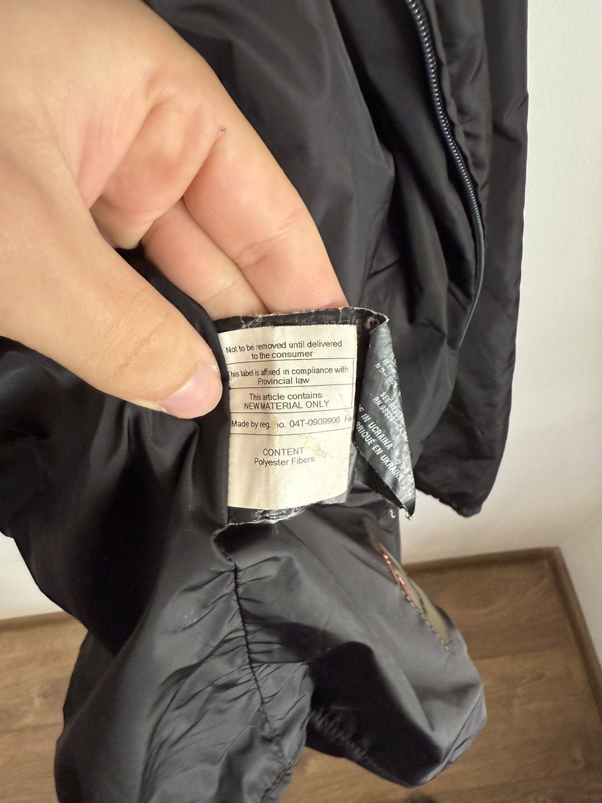 Prada Prada SGV810 Vintage Nylon Zip Jacket – Black Size US XL / EU 56 / 4 - 10 Thumbnail