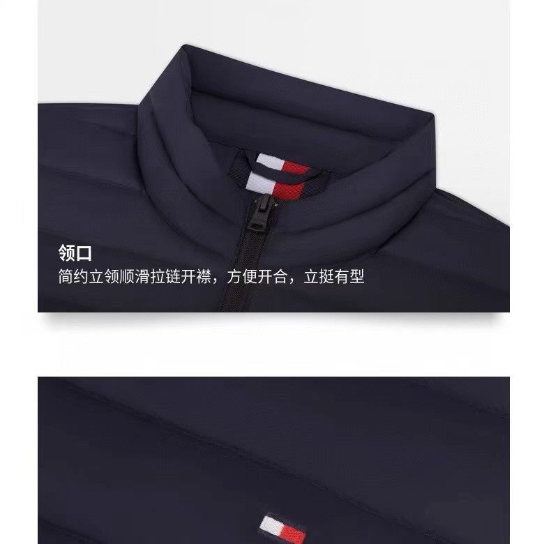 Tommy Hilfiger Tommy Down Quilted Stand Collar Down Jacket。 Ｑ22 Size US L / EU 52-54 / 3 - 3 Thumbnail