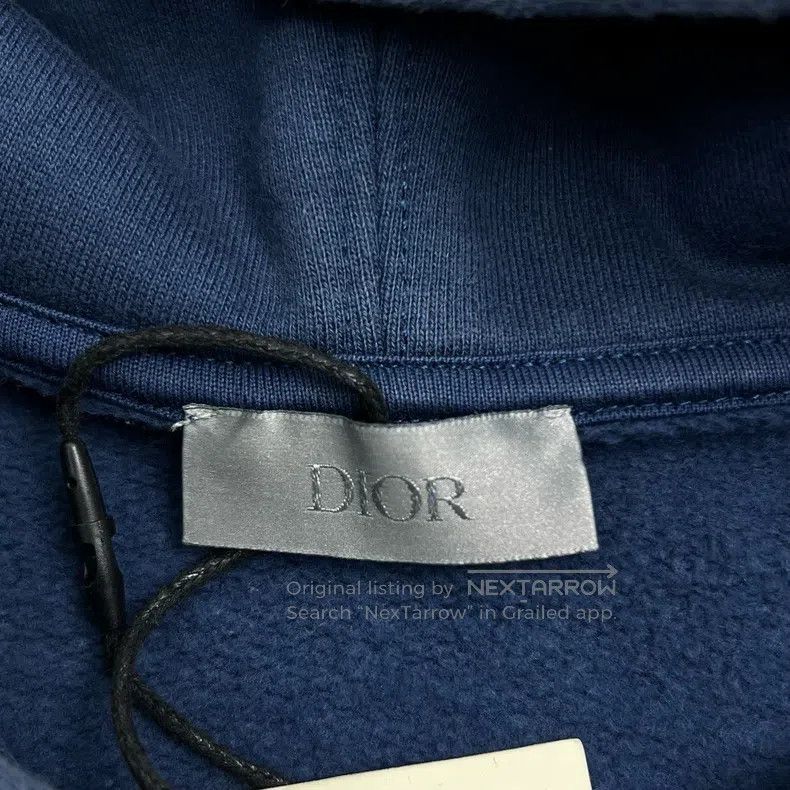 Dior Dior CD letter embroidery hooded long-sleeved sweatshirt Size US M / EU 48-50 / 2 - 4 Thumbnail