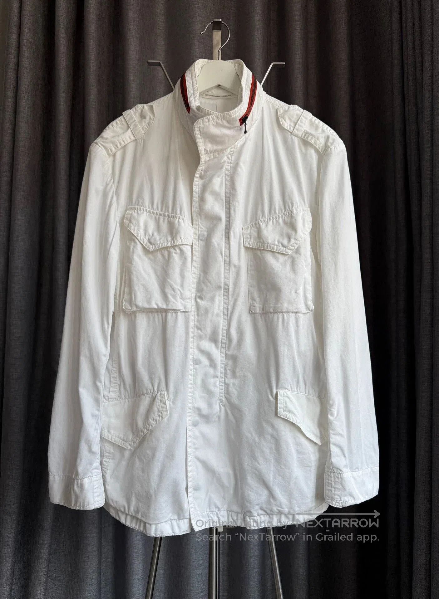 Y's for Men Yohji Yamamoto Y's White Utility Jacket. Size US M / EU 48-50 / 2 - 3 Thumbnail